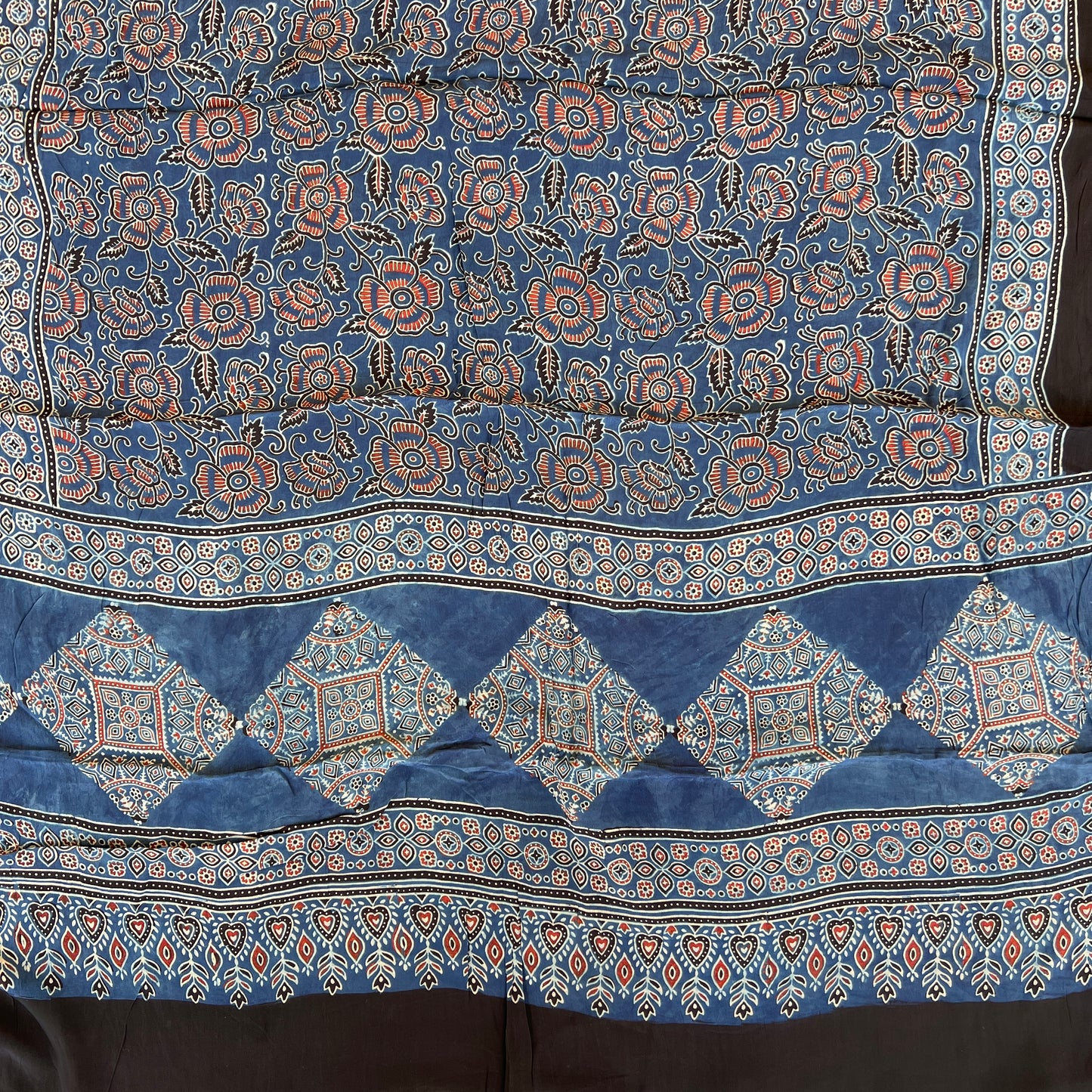 AJRAKH GEORGETTE SUIT (PH2197)