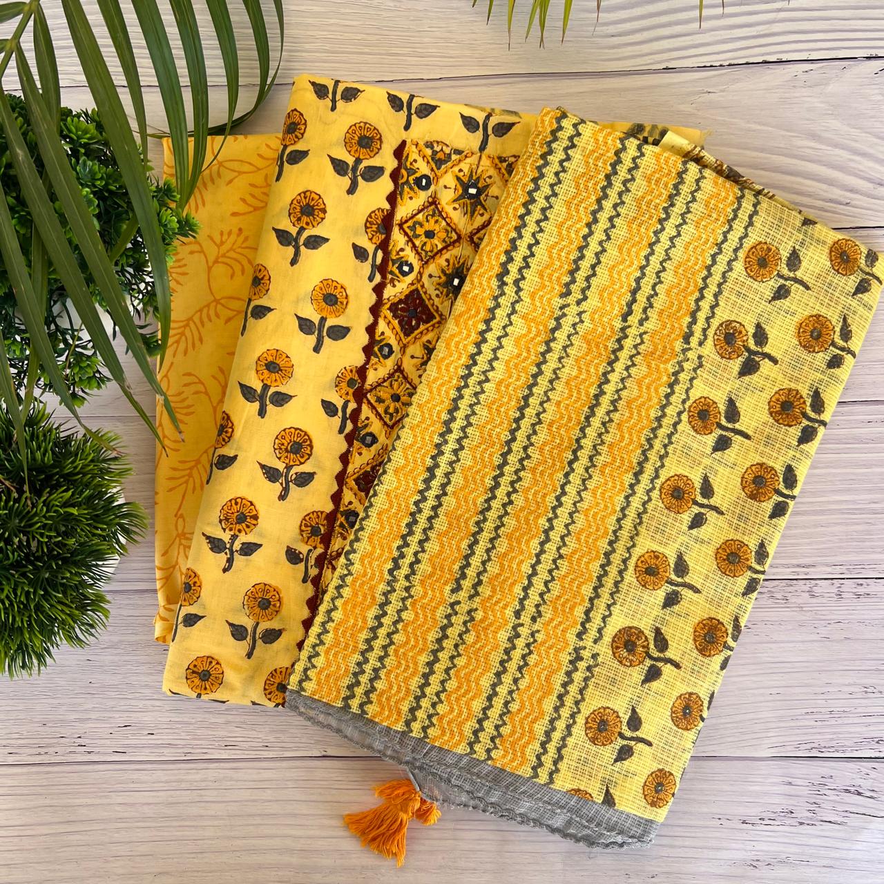 COTTON BLOCK PRINT SET