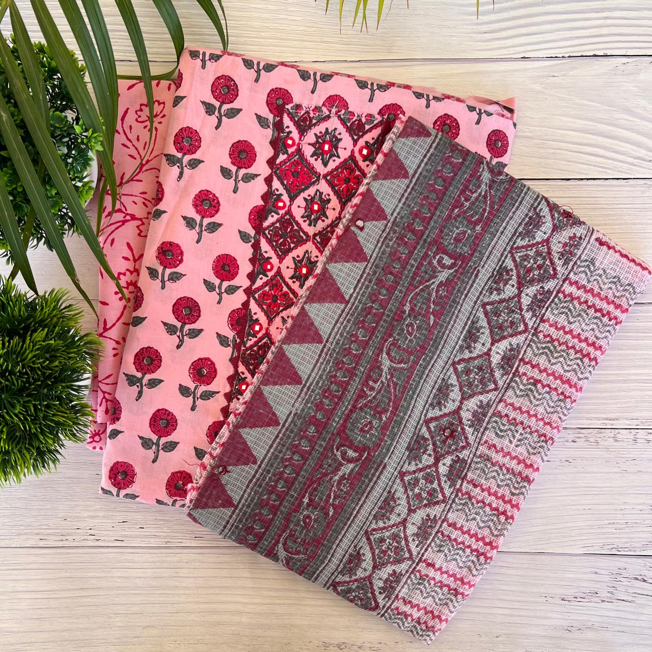 COTTON BLOCK PRINT SET