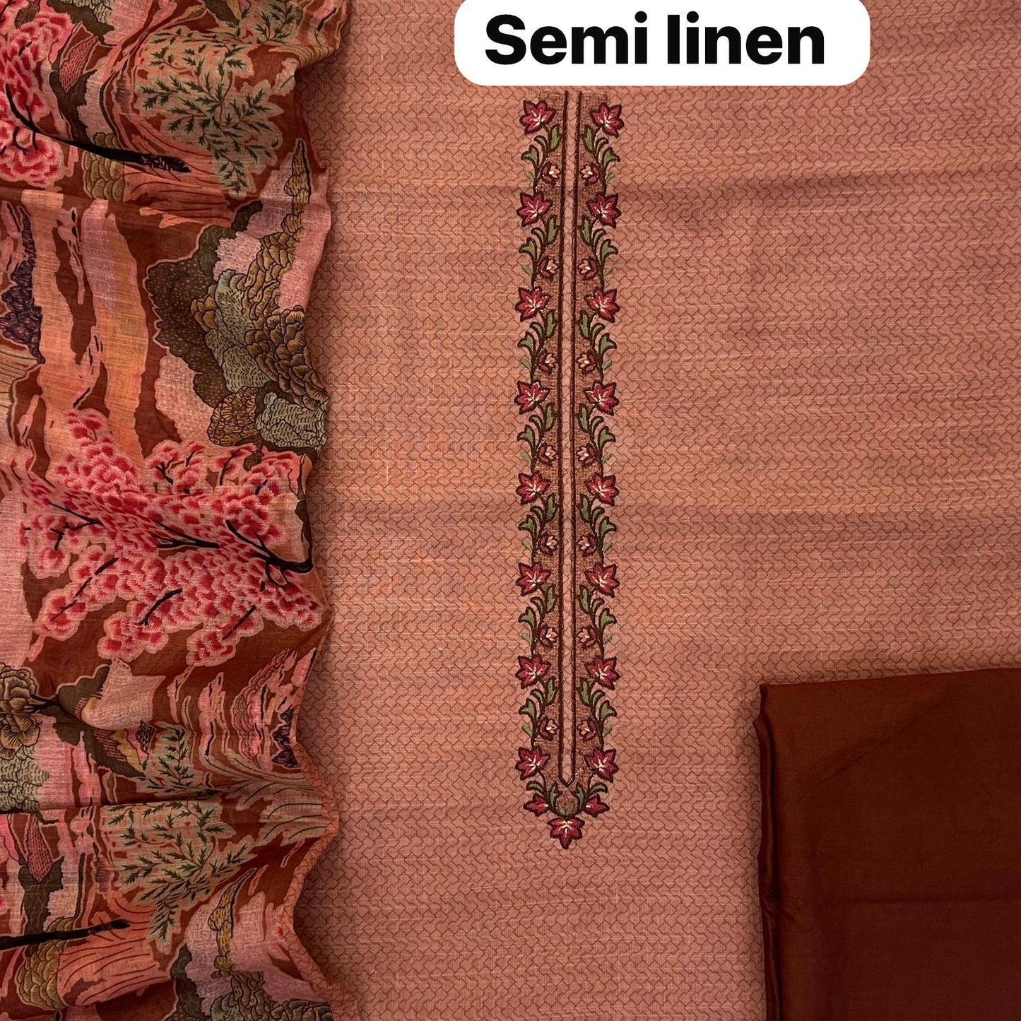 SEMI LINEN SUITS (PH2474)