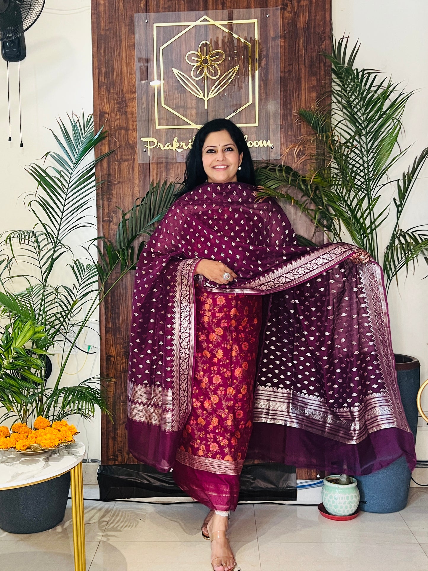 BANARASI SILK SUIT