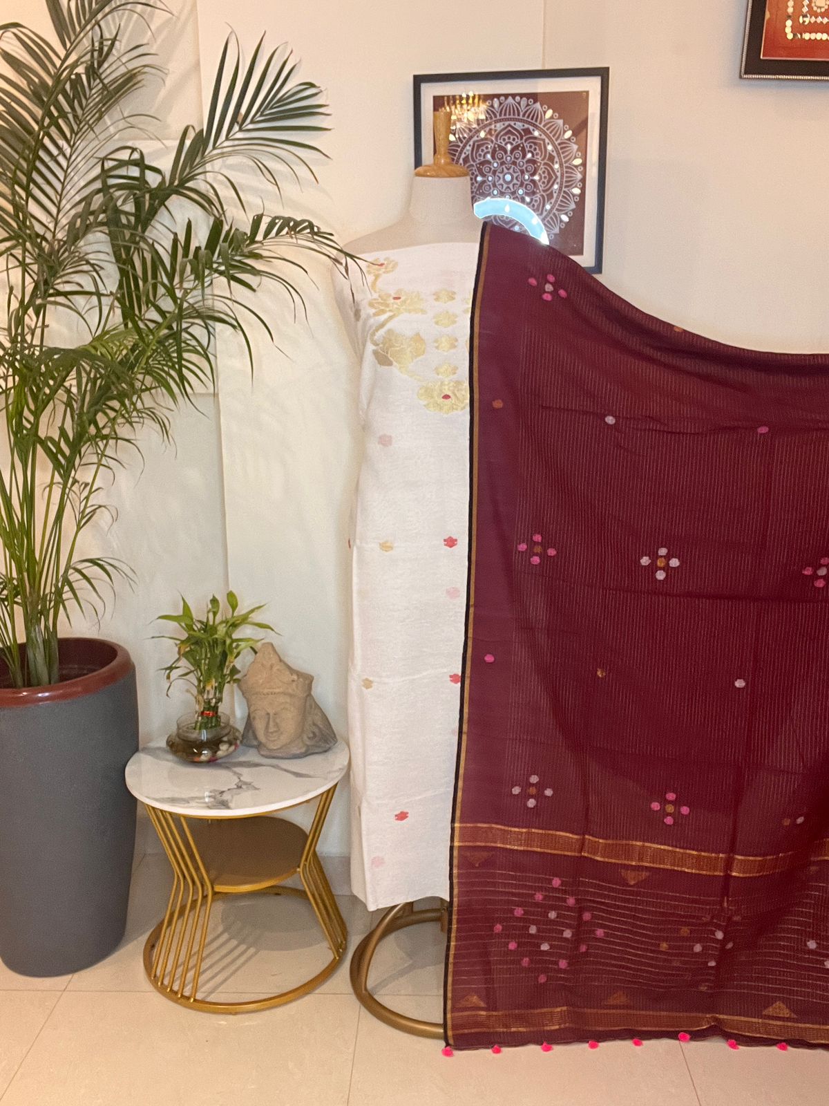 LINEN JAMDANI SUITS