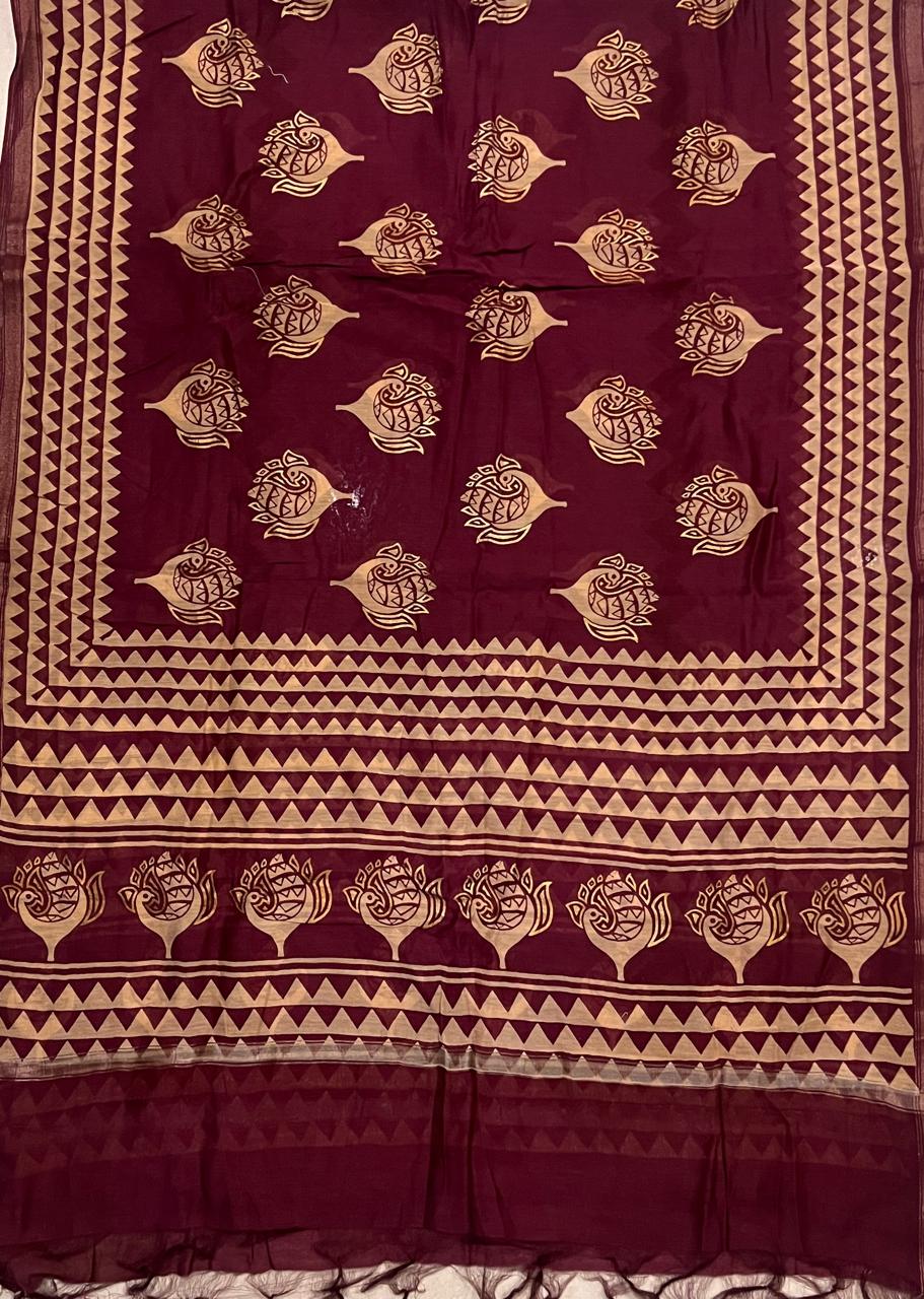 MAHESHWARI SILK DUPATTA