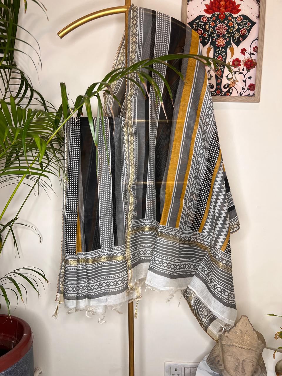 MAHESHWARI SILK DUPATTA