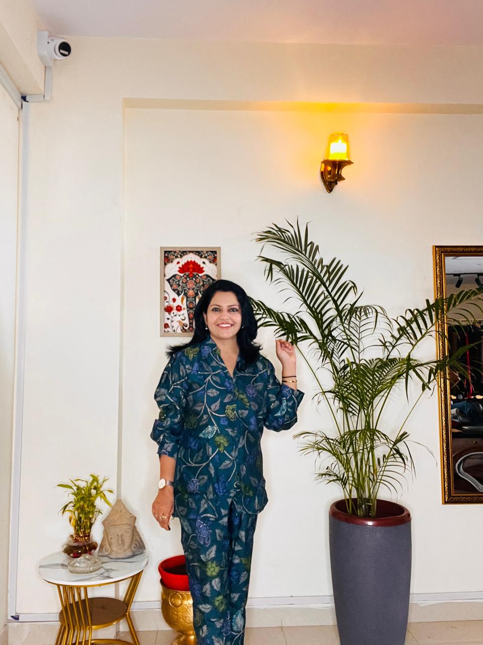 PURE MUSLIN COORD SET