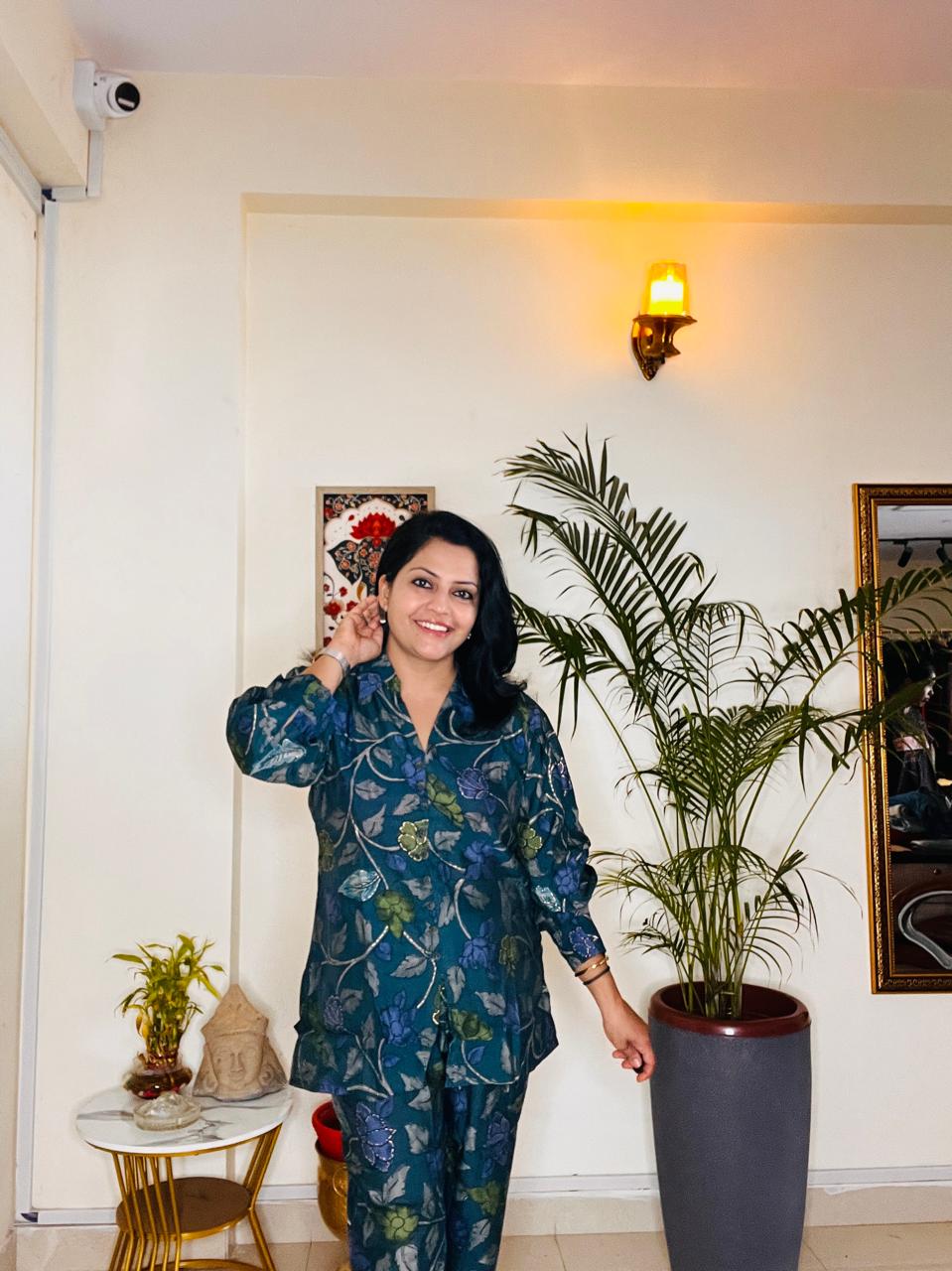 PURE MUSLIN COORD SET