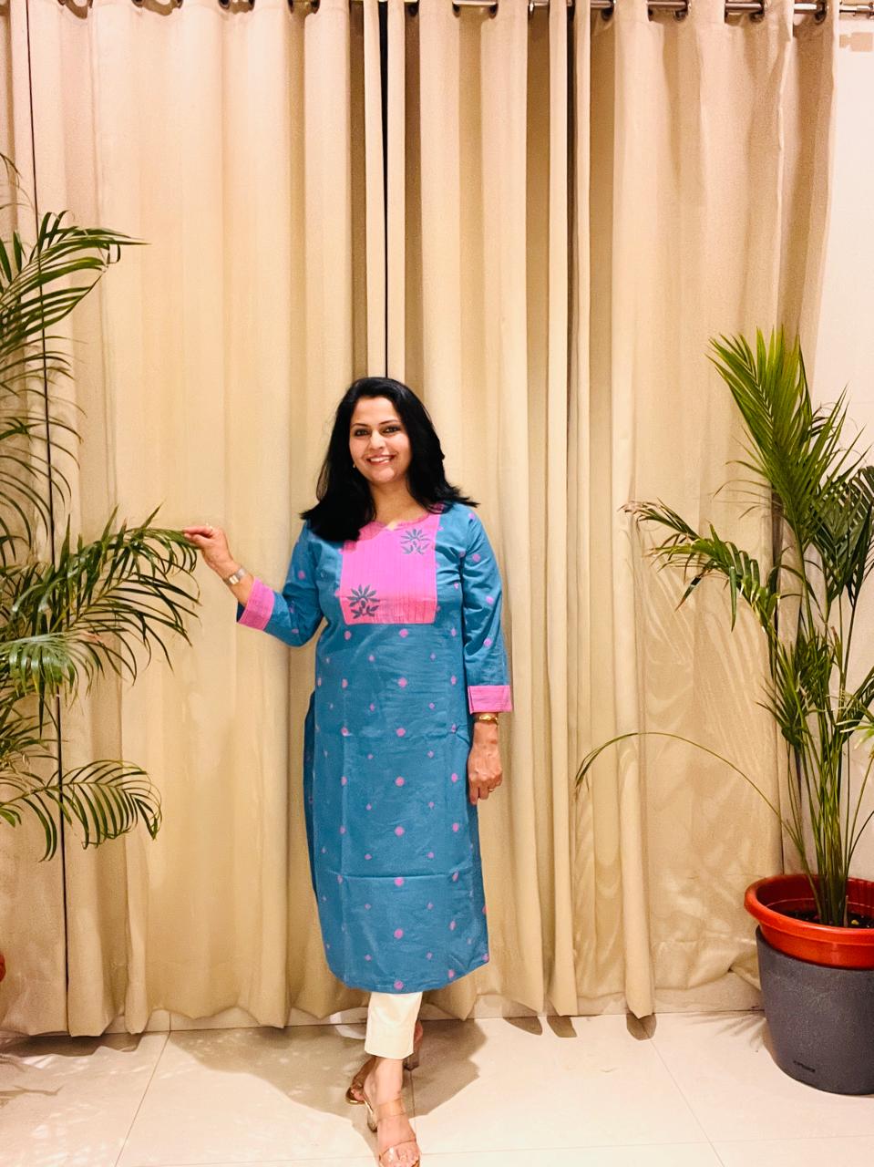 SOFT HANDLOOM KURTI