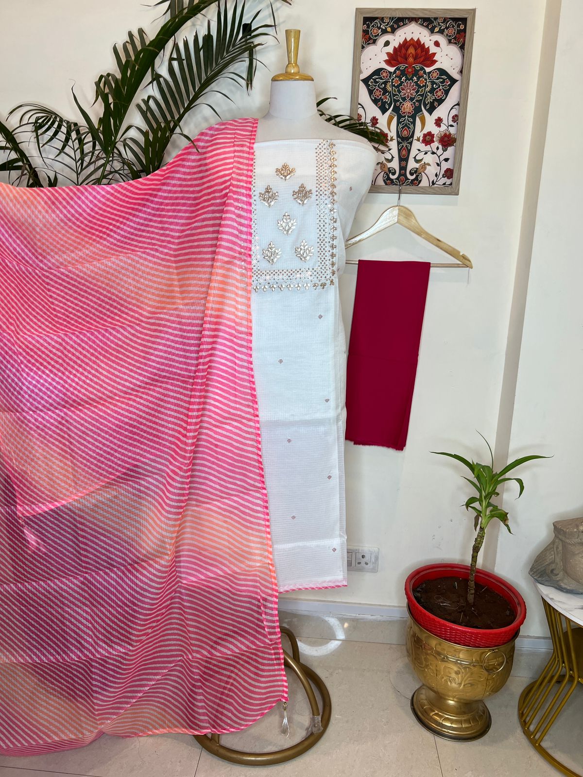 KOTA DORIYA THREE PIECE SET