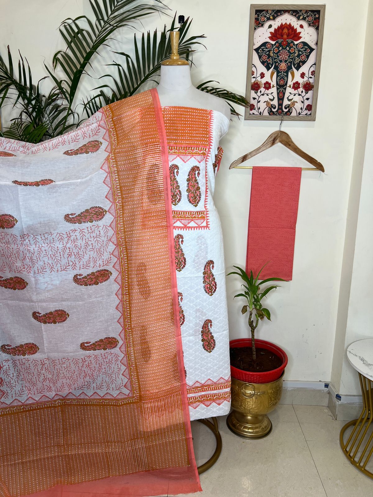 COTTON HAKOBA BLOCK PRINT SET