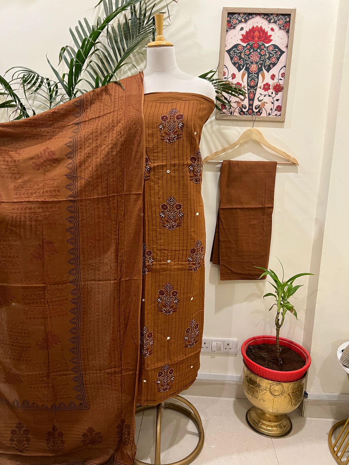 COTTON THREE PIECE SET