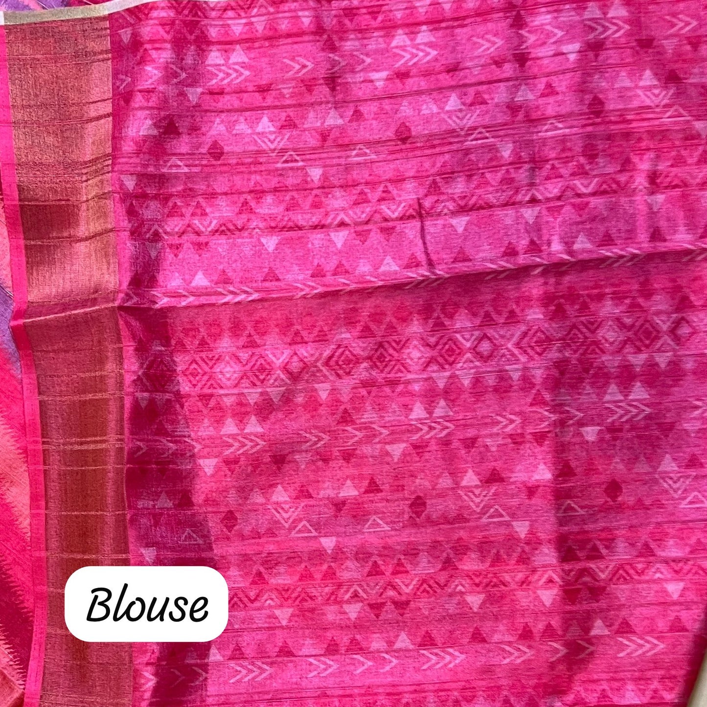 COTTON SILK LEHRIYA SAREE