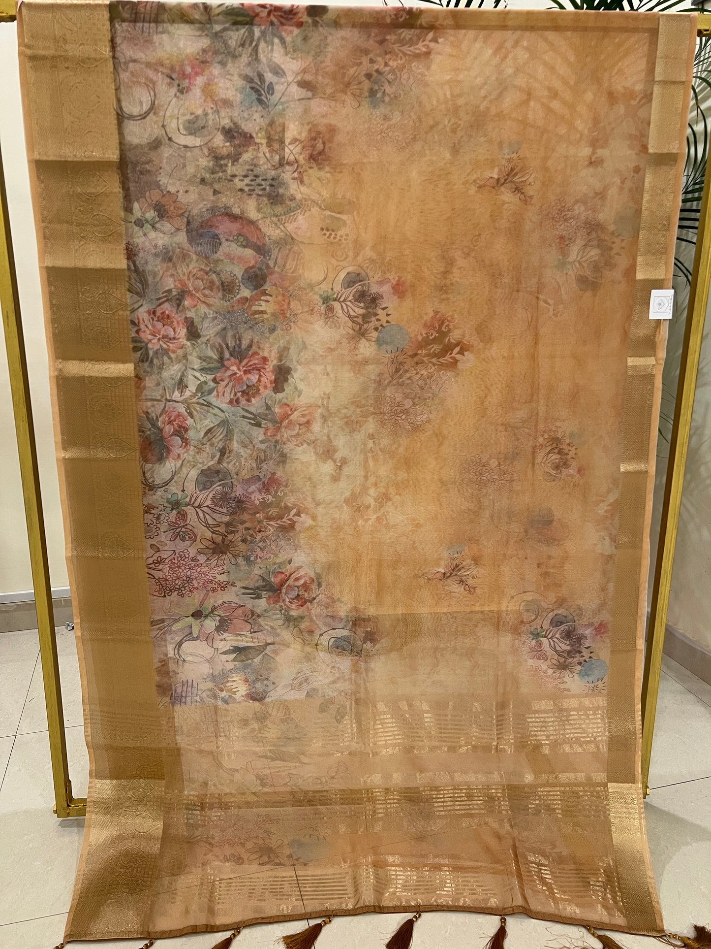 FINE ORGANZA SAREE (PH4443)