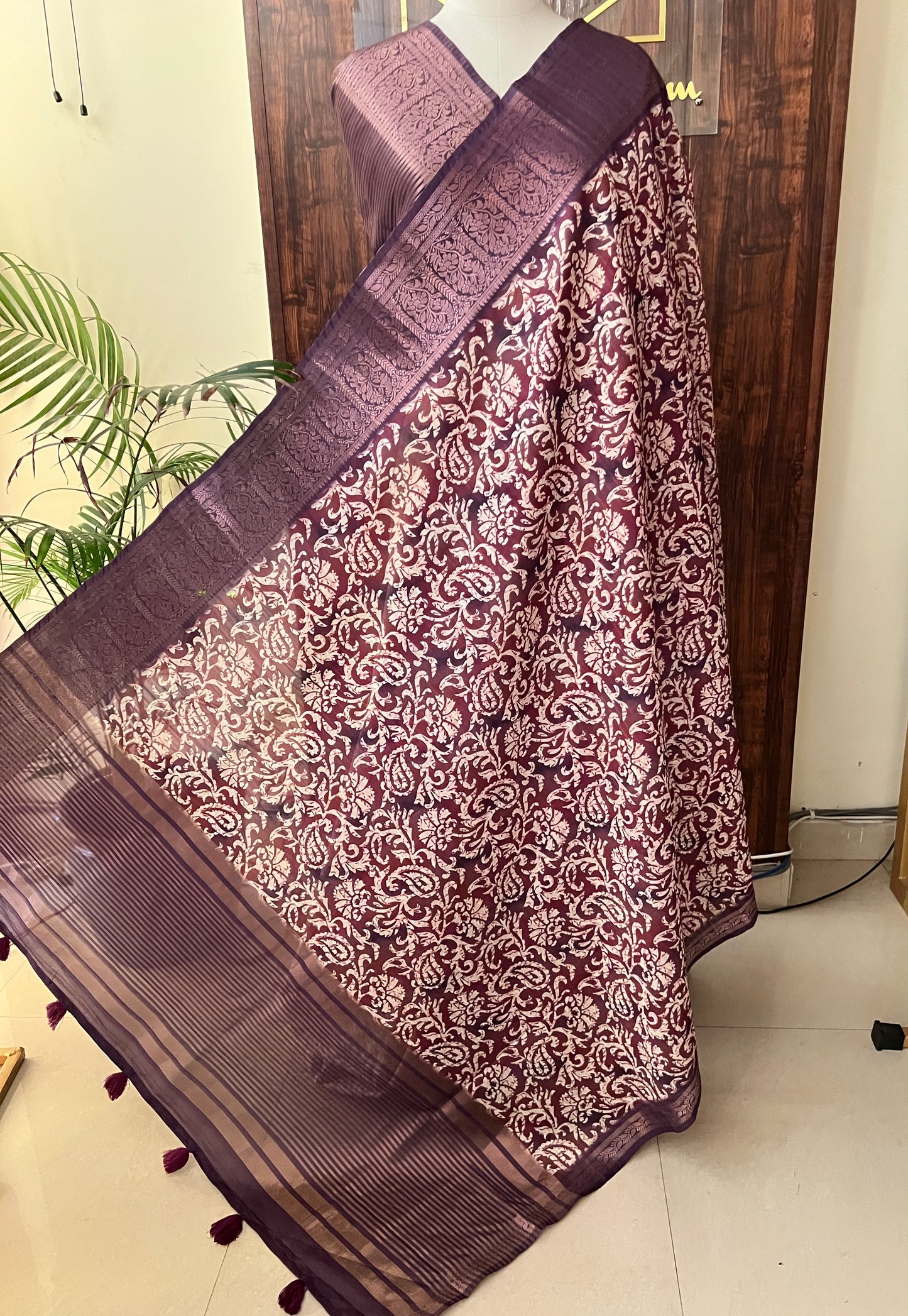 SILK BY COTTON SAREE