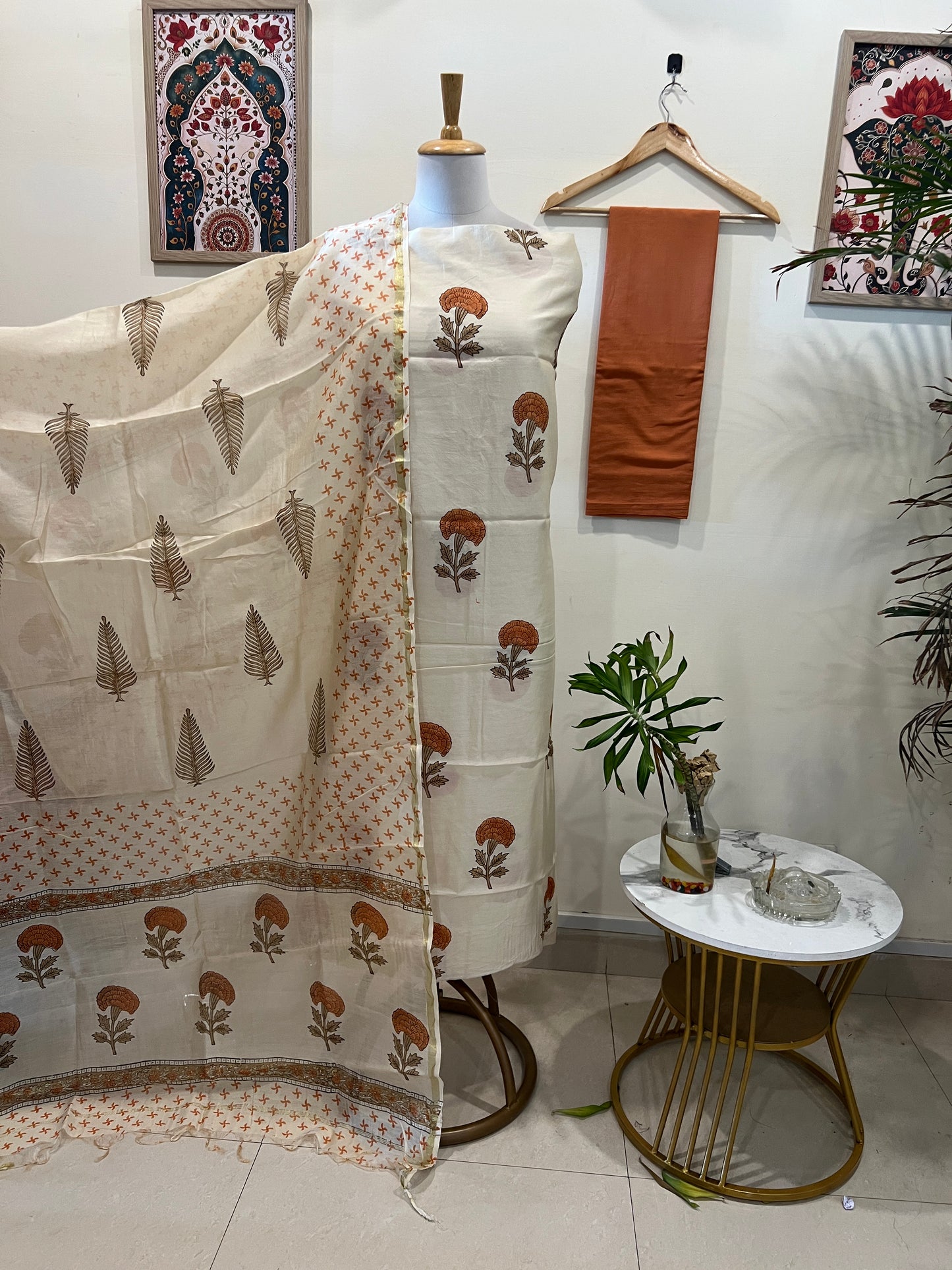 CHANDERI SILK SUIT (PH4569)