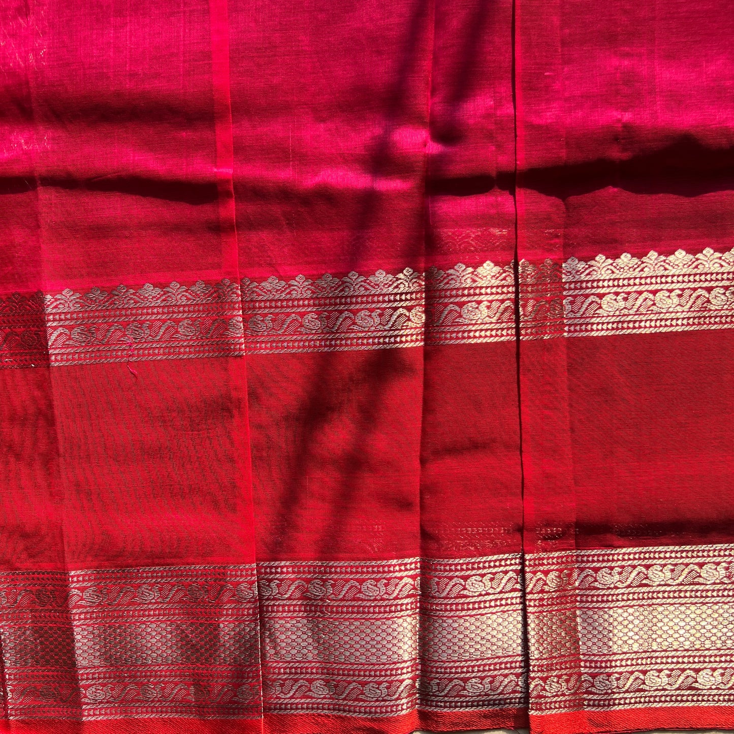 PURE GADWAL SILK HANDLOOM SAREE