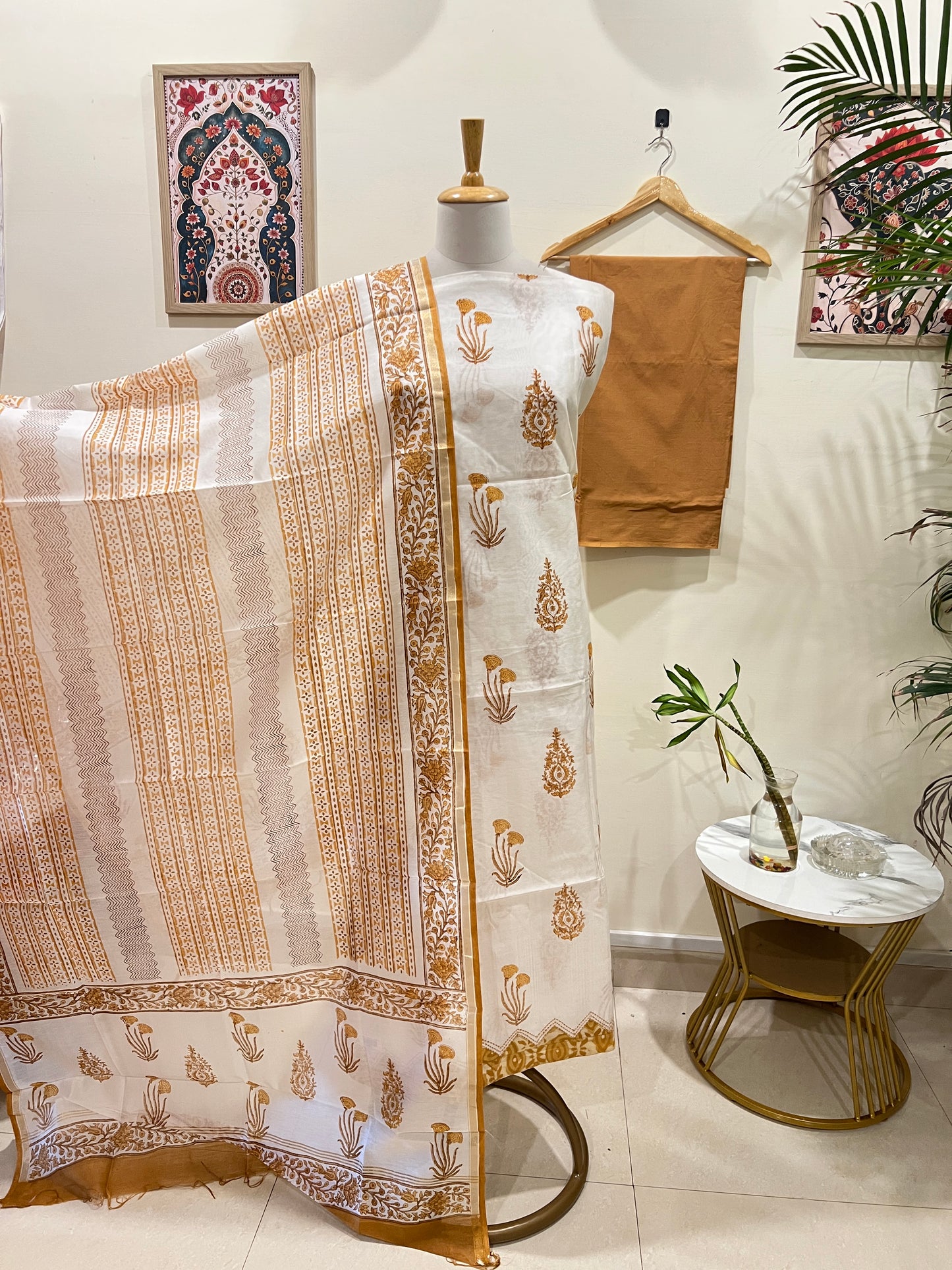 CHANDERI SILK SUIT (PH4873)