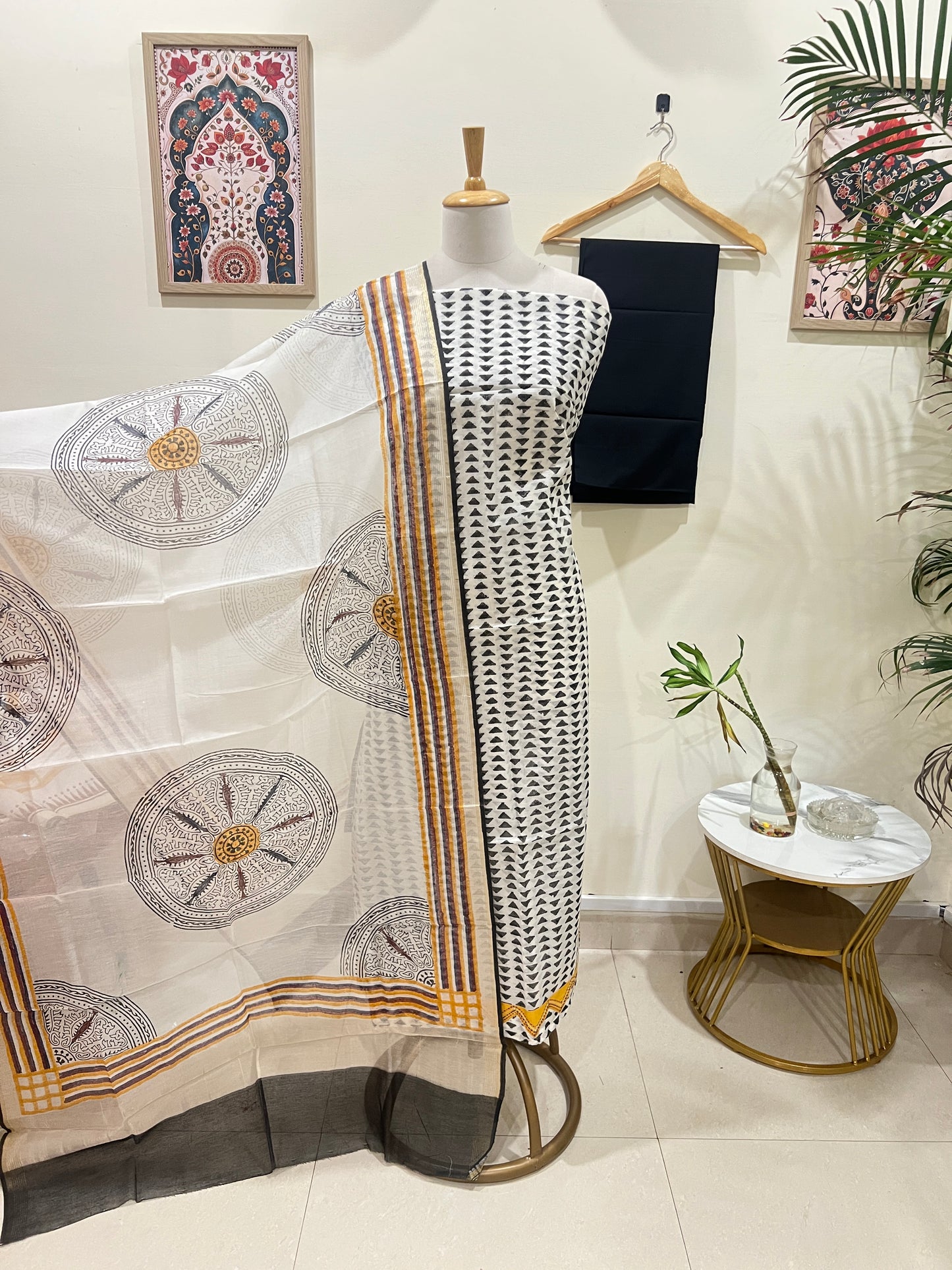 CHANDERI SILK SUIT (PH4886)