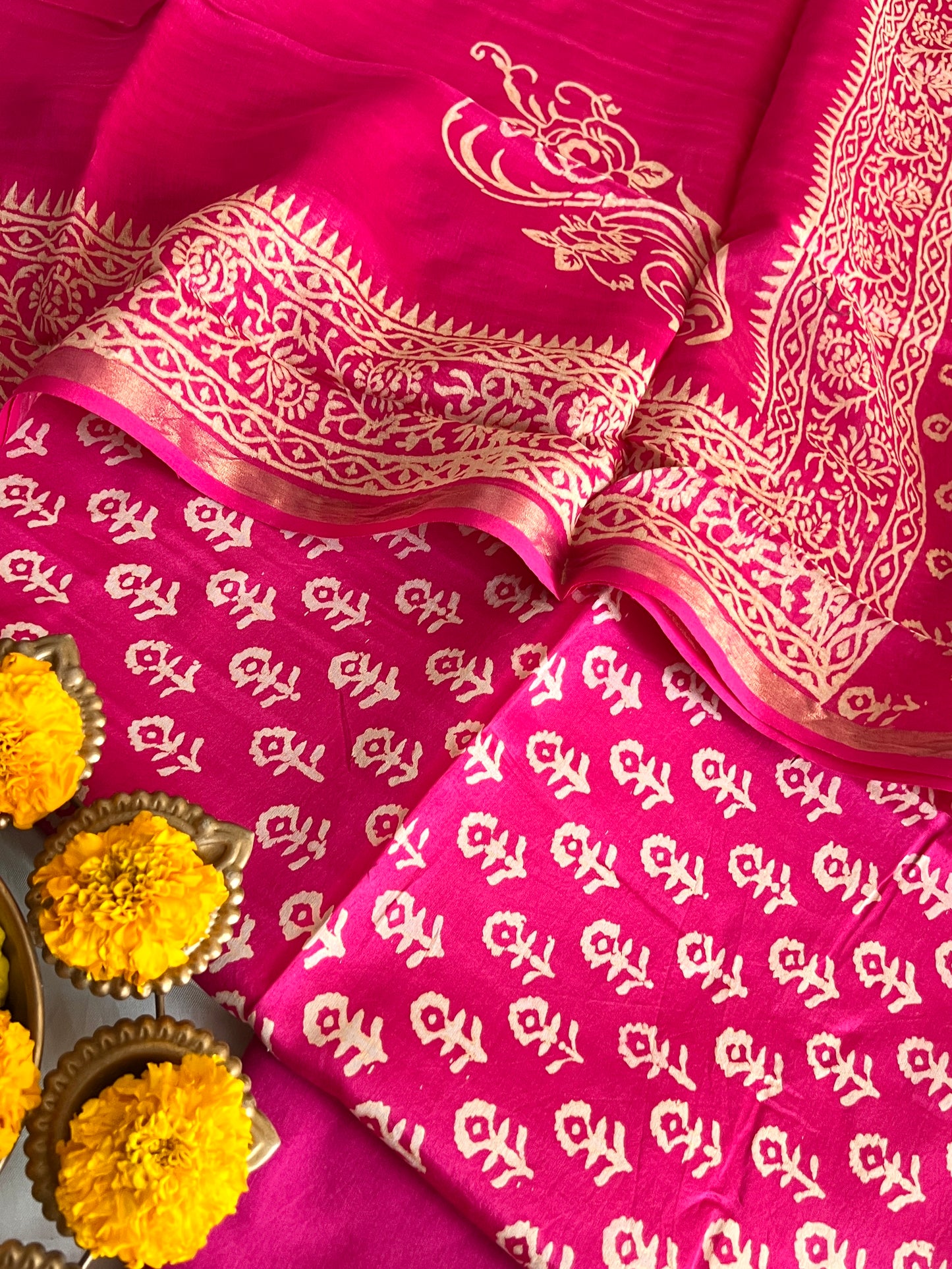 CHANDERI SILK SUIT