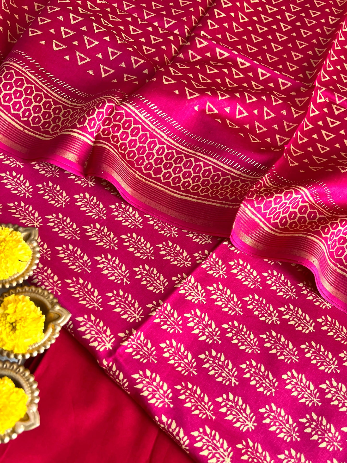 CHANDERI SILK SUIT