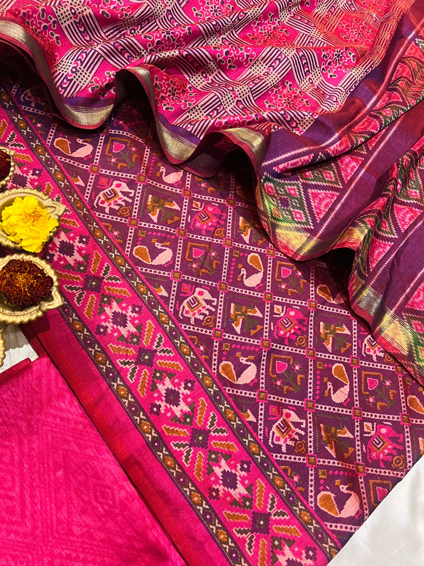 COTTON SILK SUIT