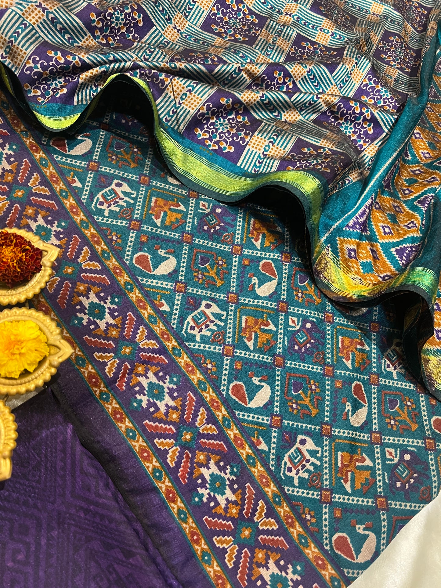 COTTON SILK SUIT