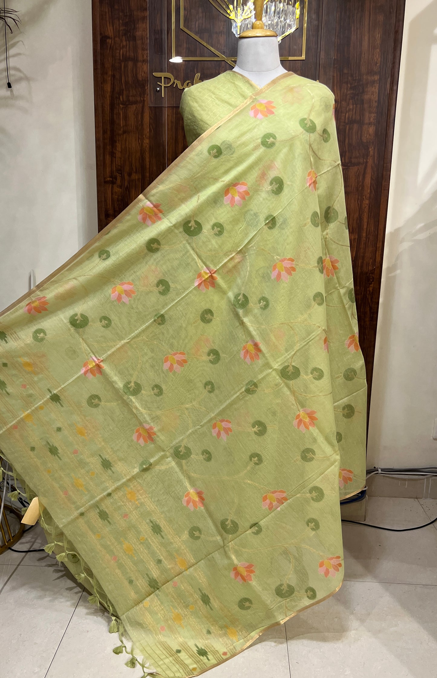 MUL JAMDANI SAREE