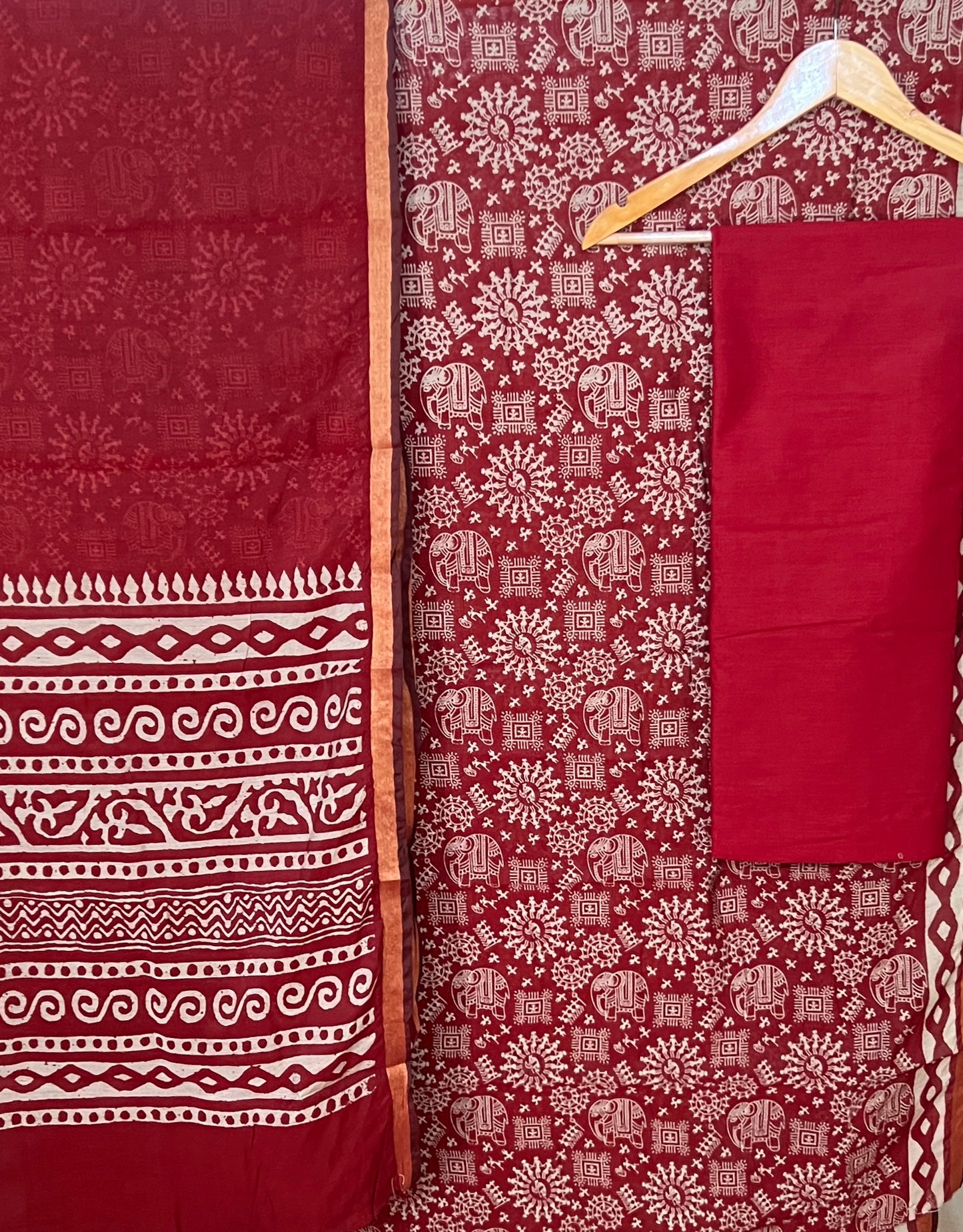COTTON SILK SUIT (PH7194)