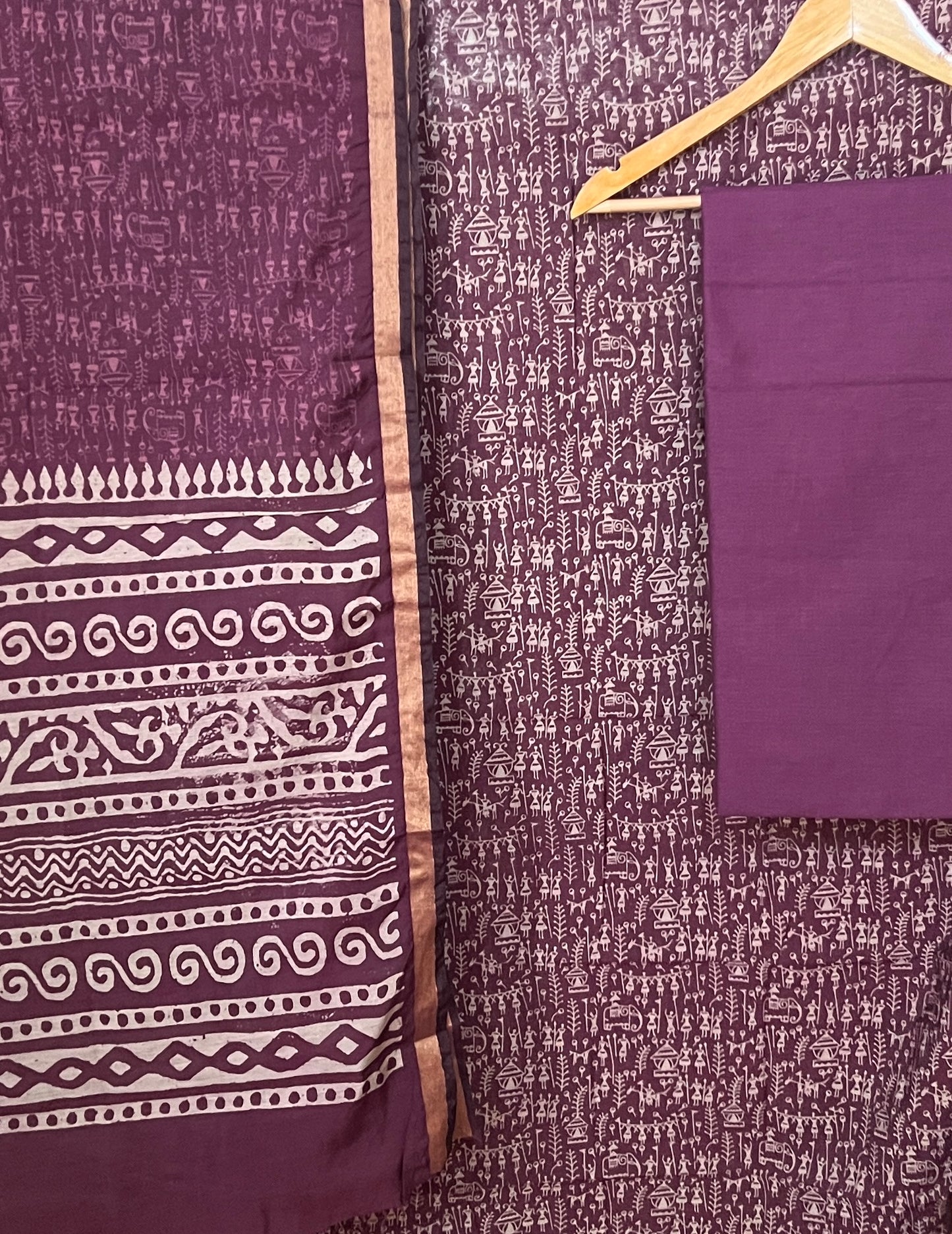 COTTON SILK SUIT (PH7195)
