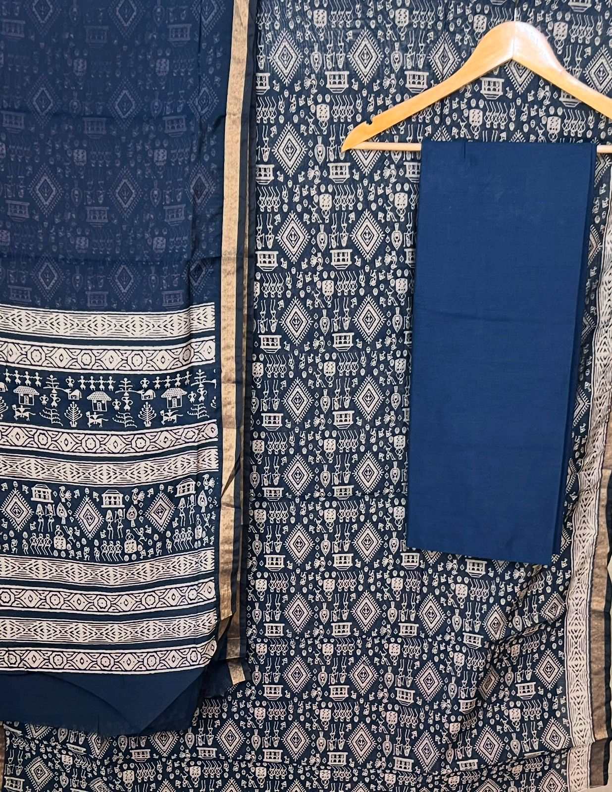 COTTON SILK SUIT (PH7196)