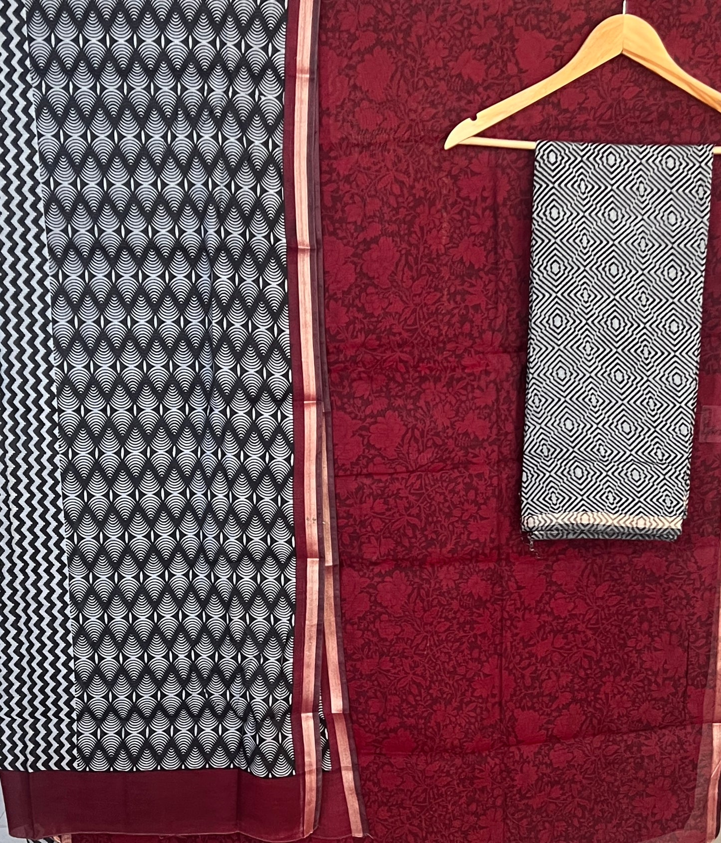 COTTON SILK SUIT (PH7304)