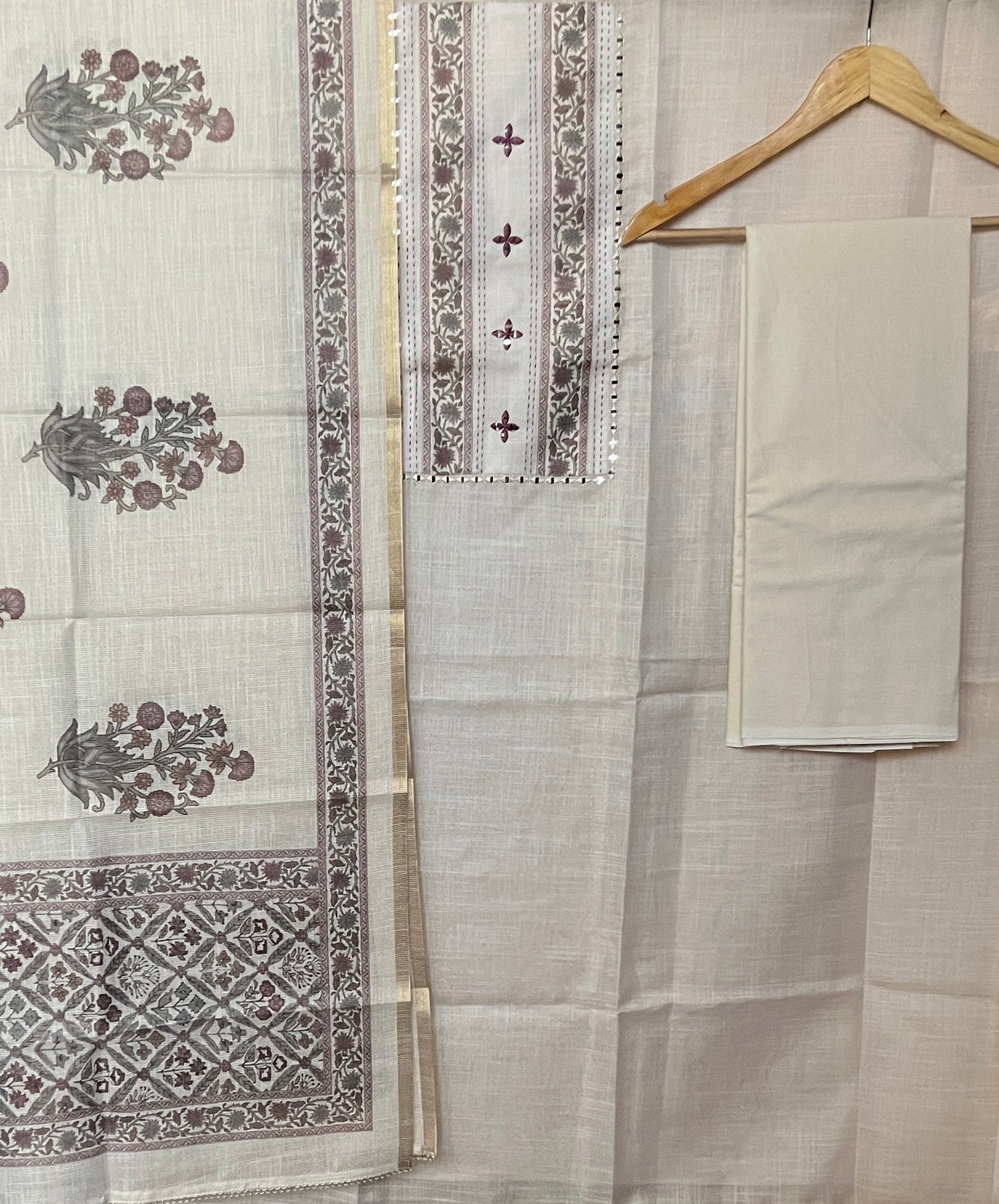 TISSUE LINEN SUIT (PH7547)