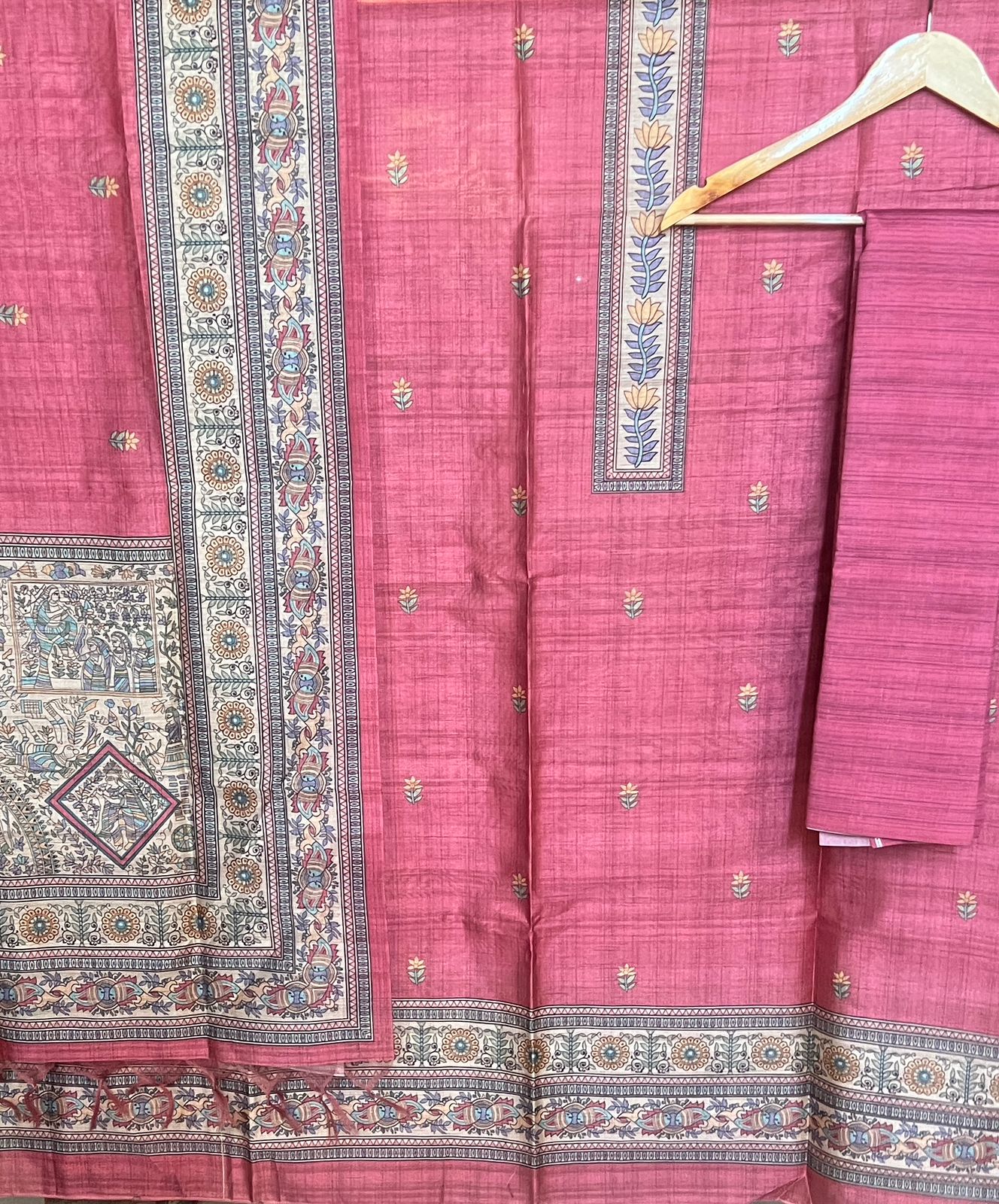 SEMI TUSSAR SUIT (PH7883)