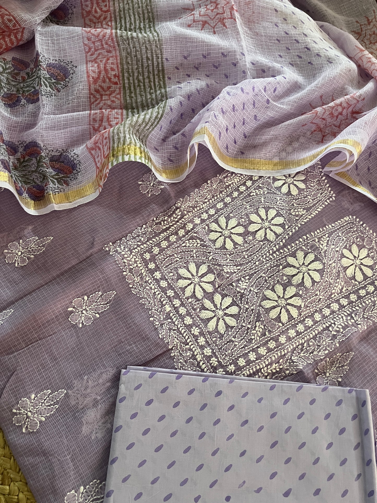 CHIKANKARI SUIT (PH8107)