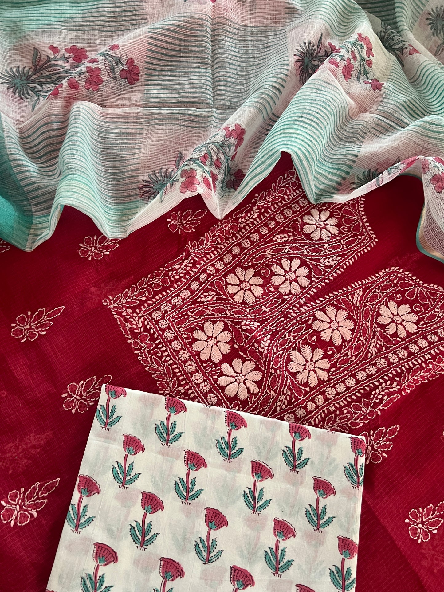 CHIKANKARI SUIT (PH8108)
