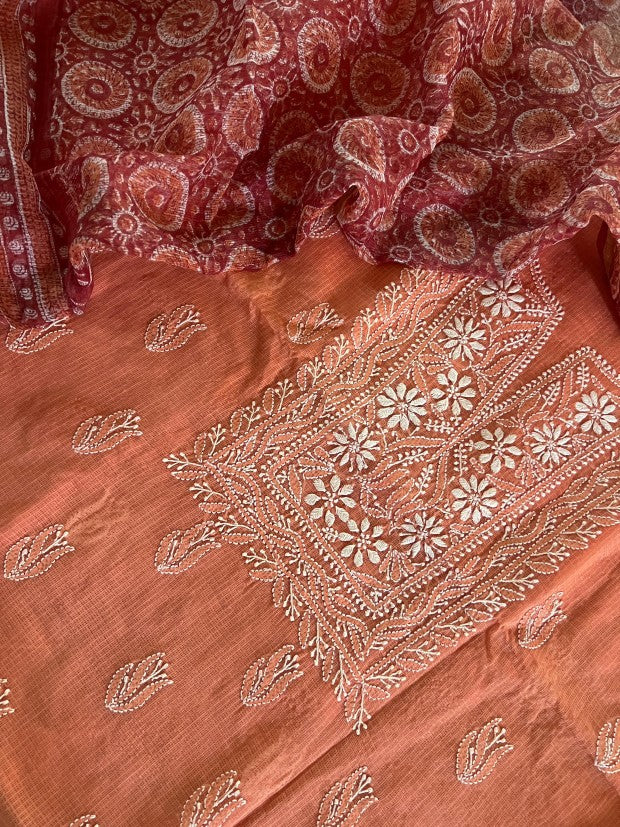 CHIKANKARI SUIT (PH8384)