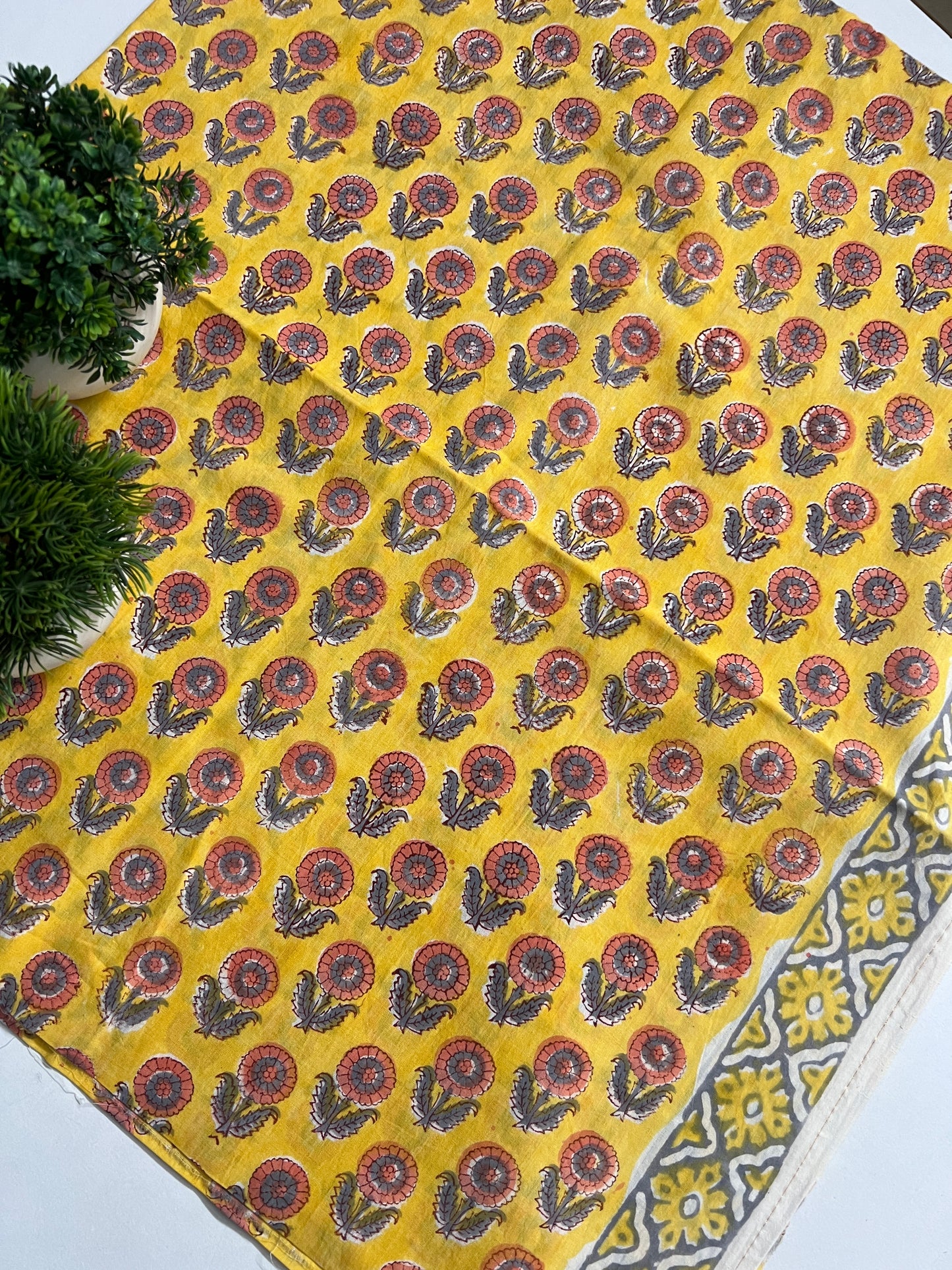 COTTON BLOCK PRINT KURTA (PH8415)