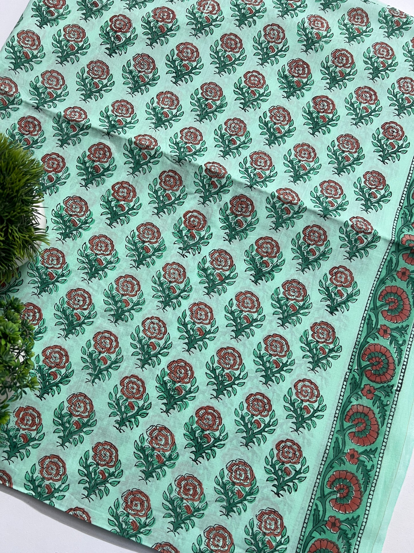 COTTON BLOCK PRINT KURTA (PH8425)