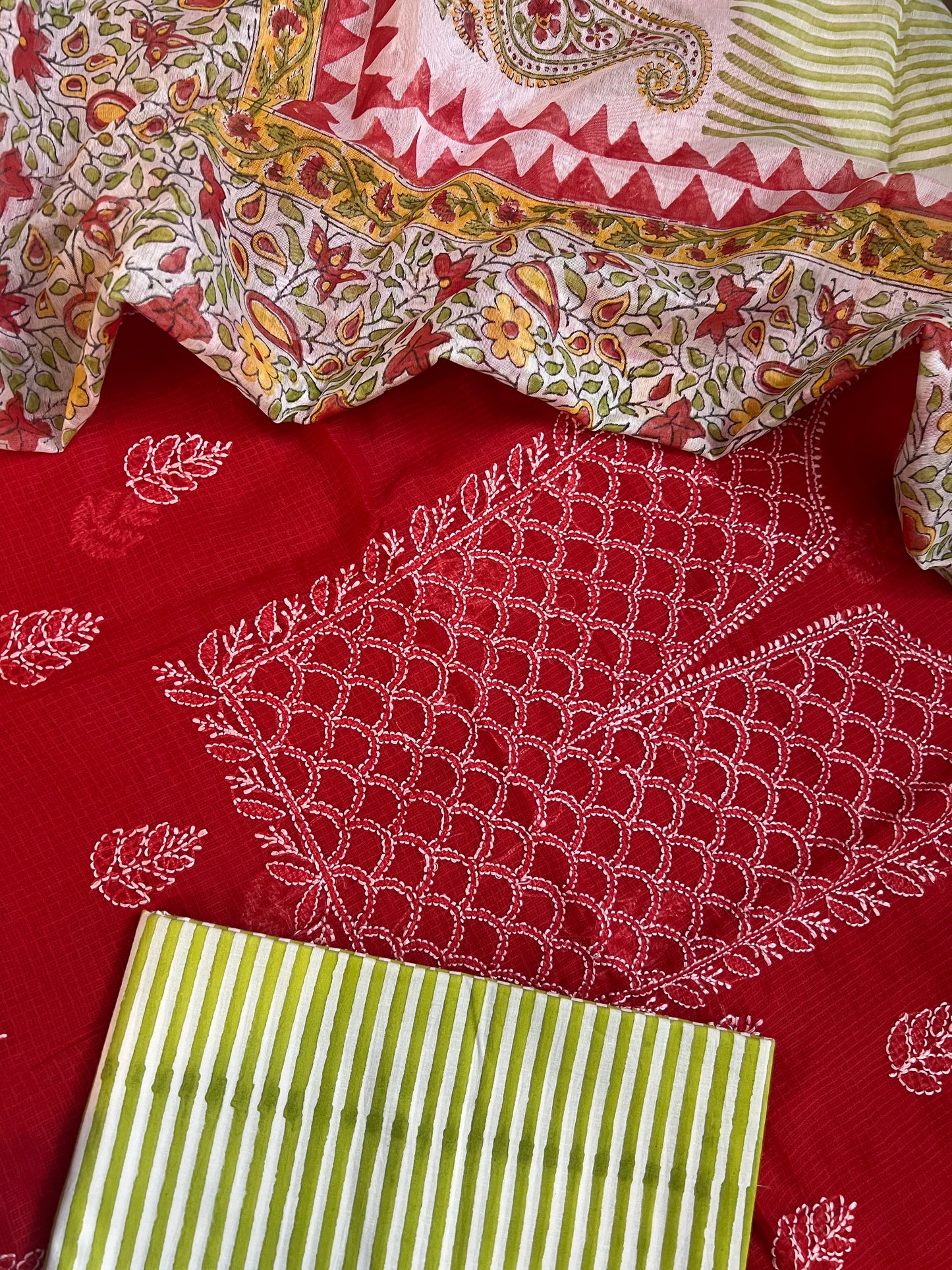 CHIKANKARI SUIT (PH8685)