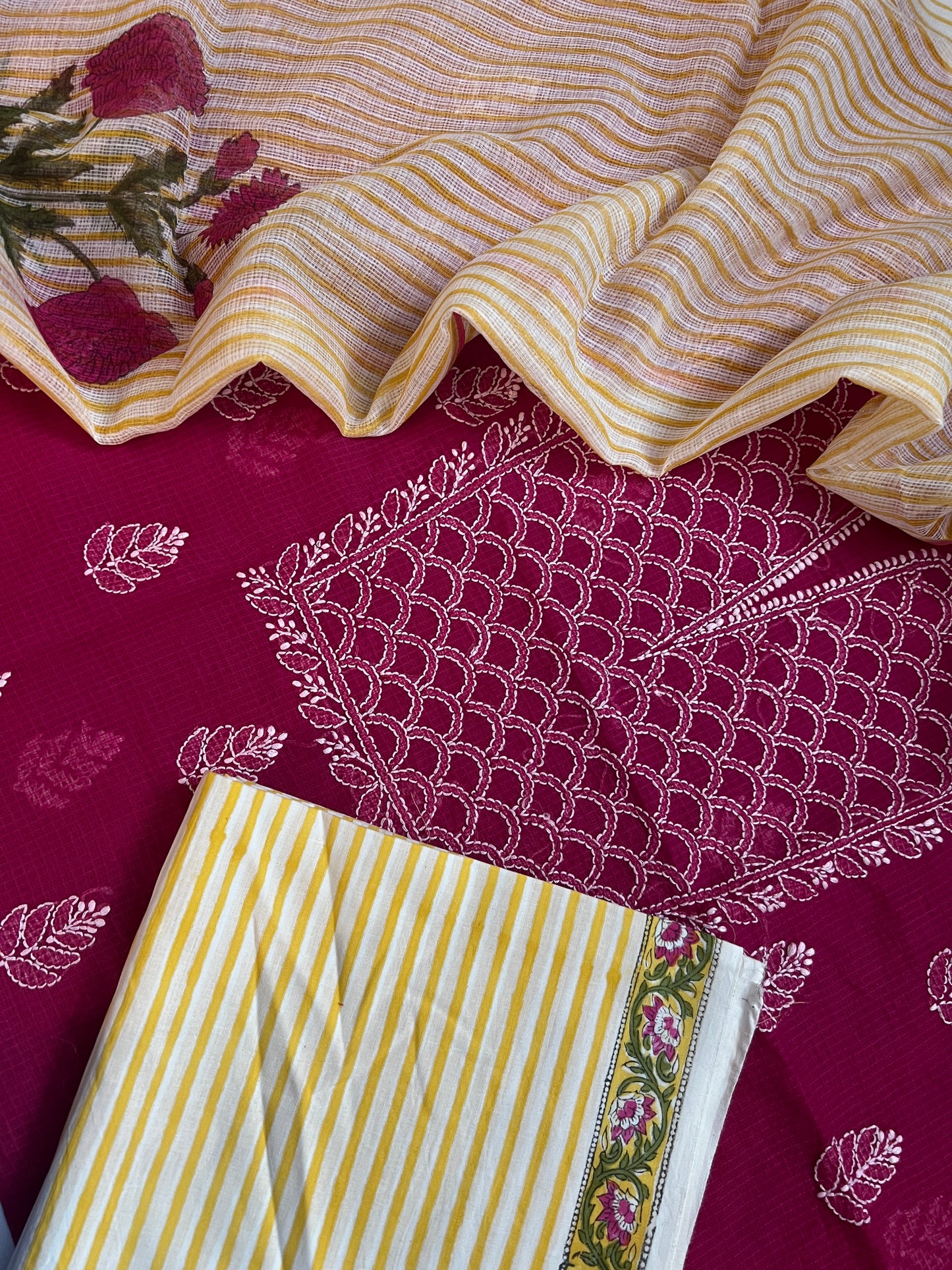 CHIKANKARI SUITS (PH8688)