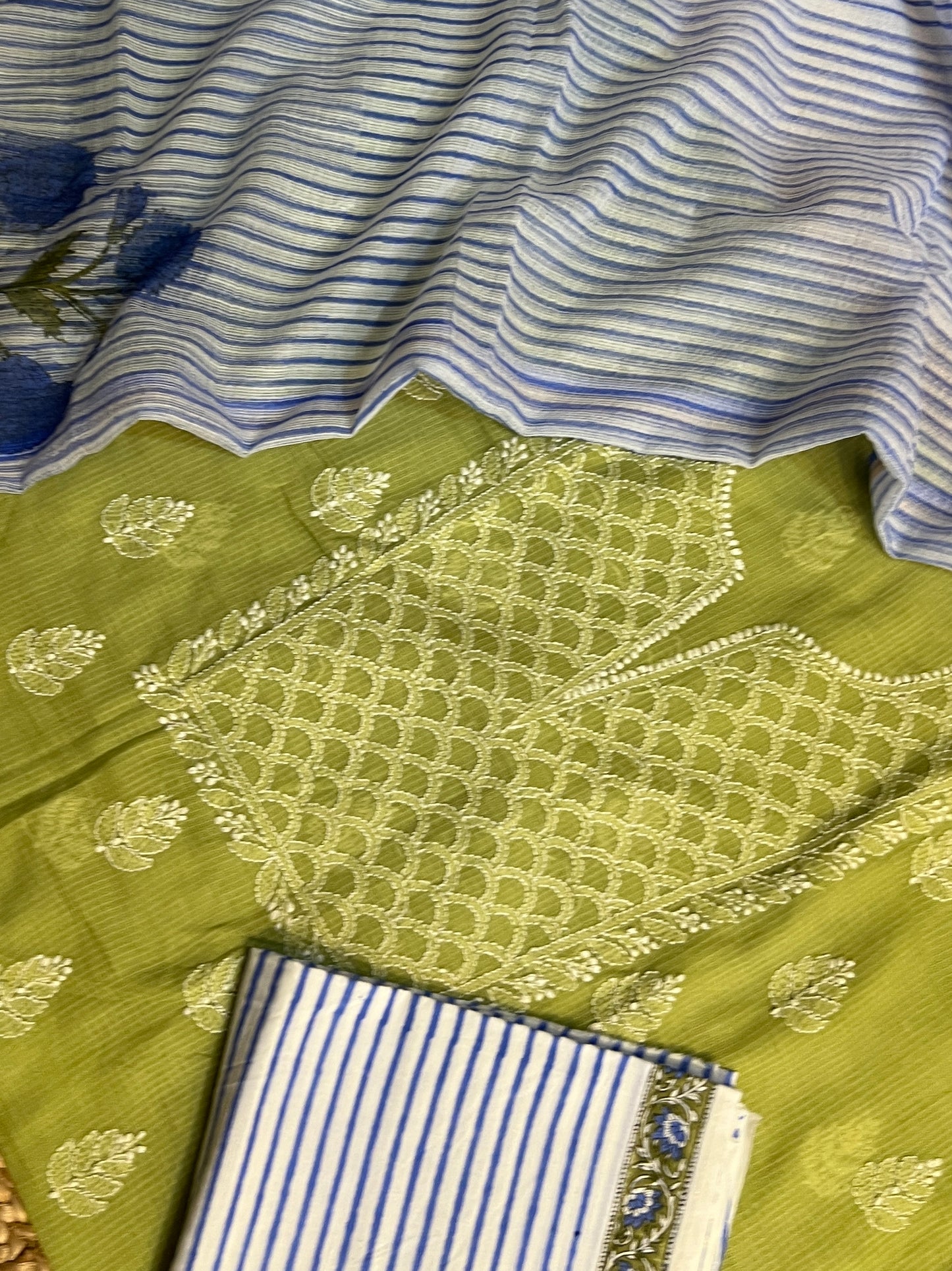 CHIKANKARI SUIT (PH8708)