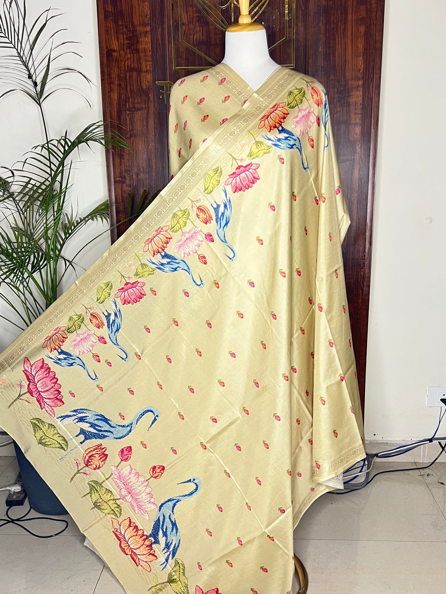 SOFT CHANDERI SILK SAREE (PH8729)