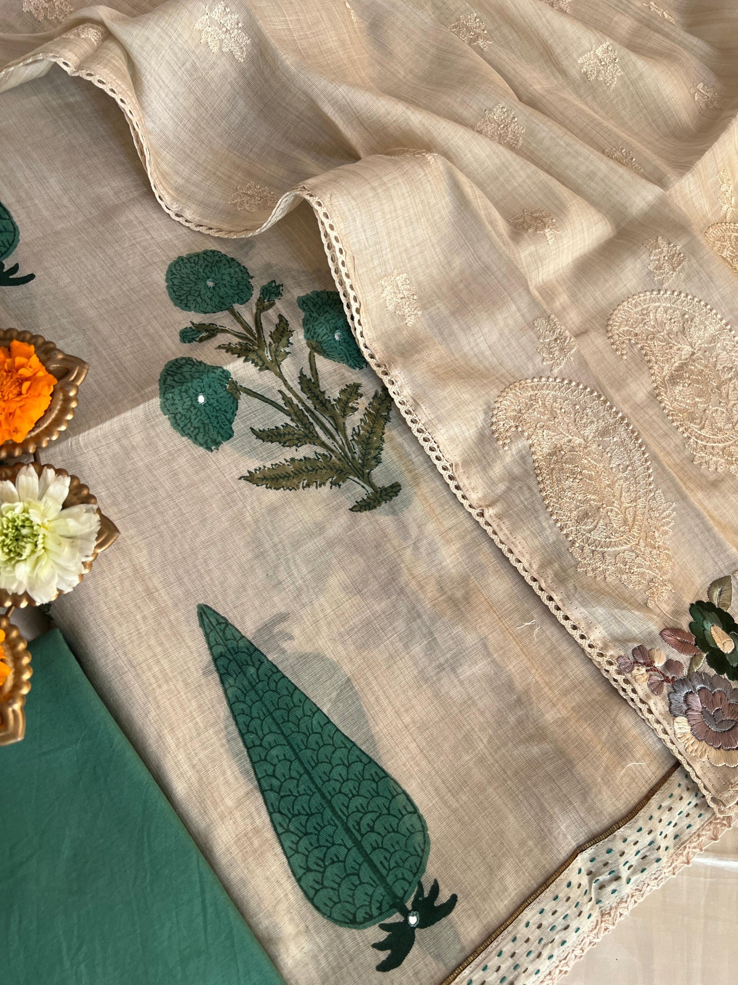 CHANDERI SILK SUITS (PH8818)
