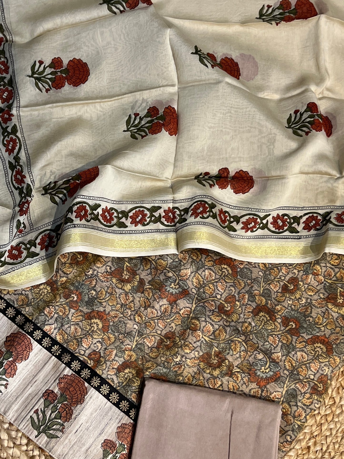 TISSUE CHANDERI SUITS (PH9071)