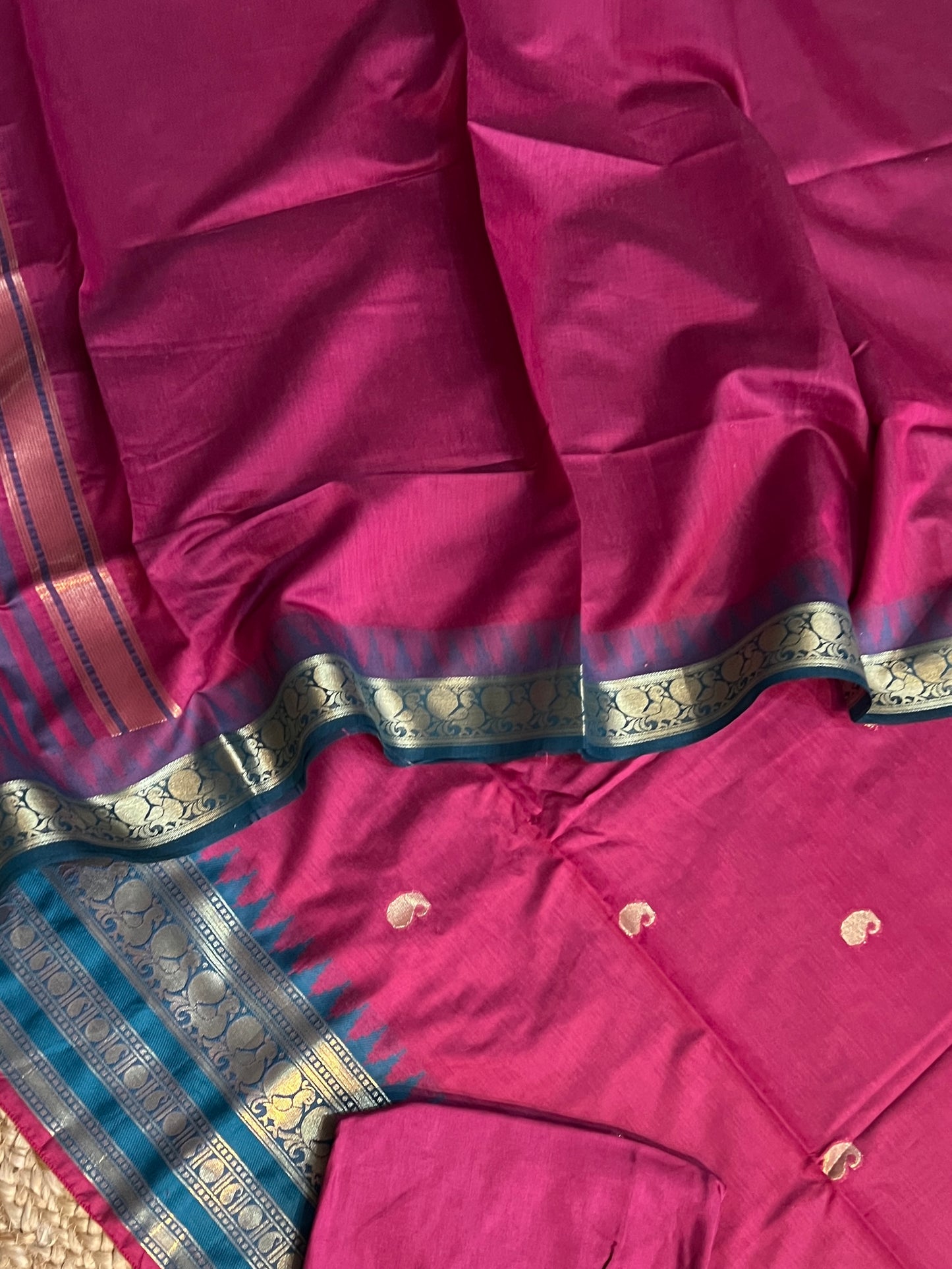MUNGA COTTON JAMDANI SUITS (PH9118)
