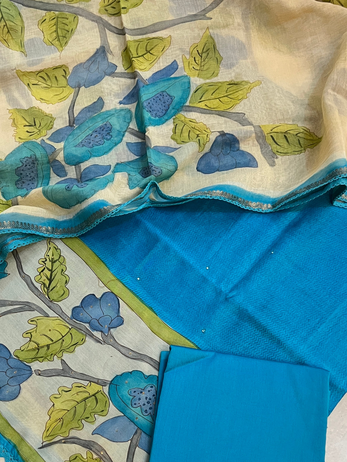 70 GRAM CHANDERI SILK SUIT (PH9332)