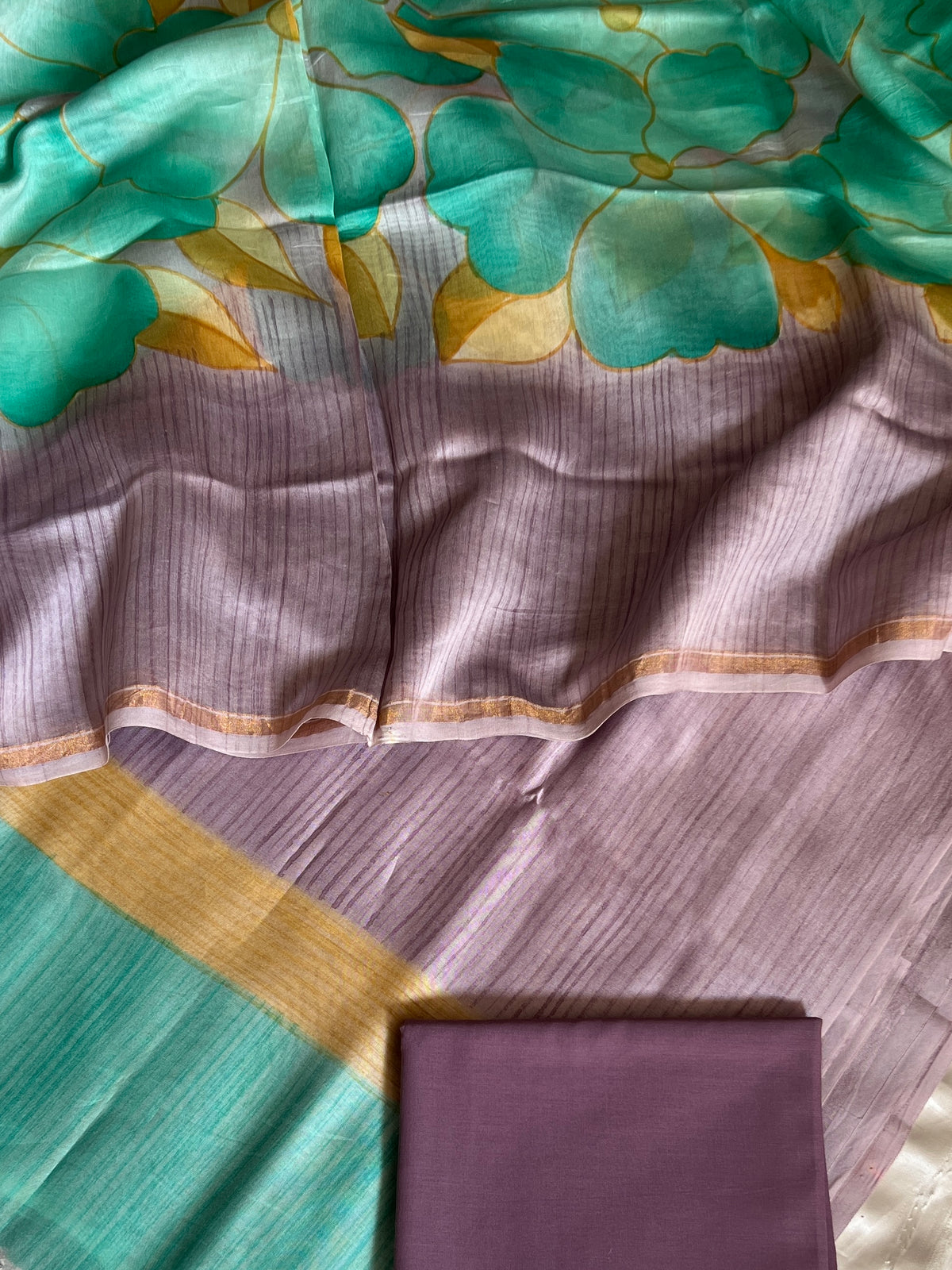 CHANDERI SILK SUIT (PH9342)