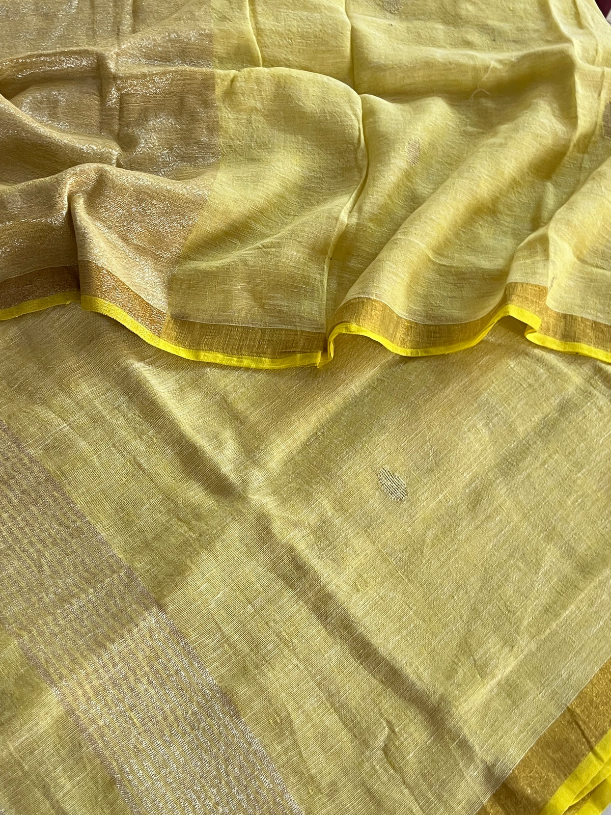 LINEN JAMDANI SUIT (PH9518)