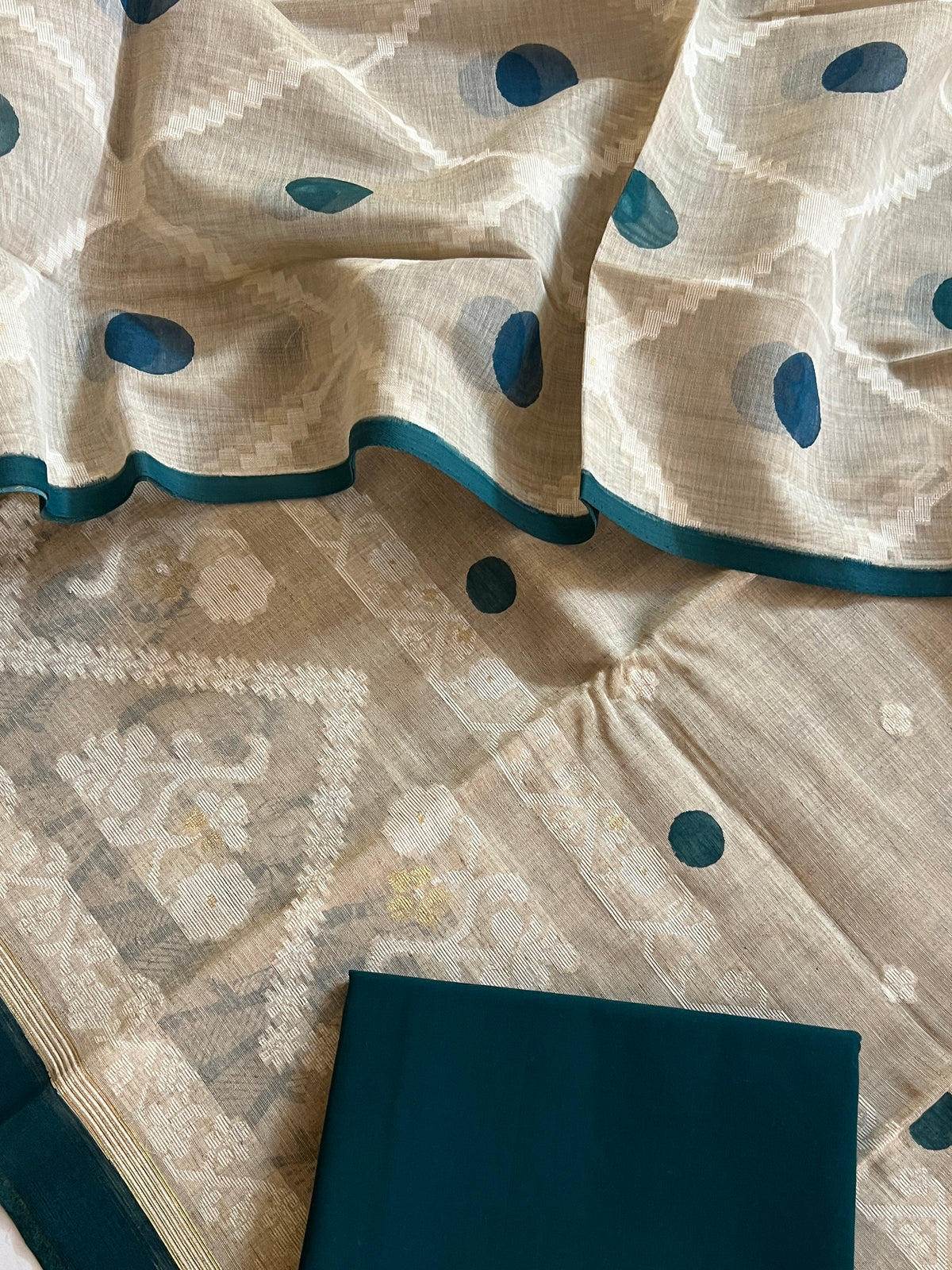 CHANDERI SILK SUIT (PH9628)