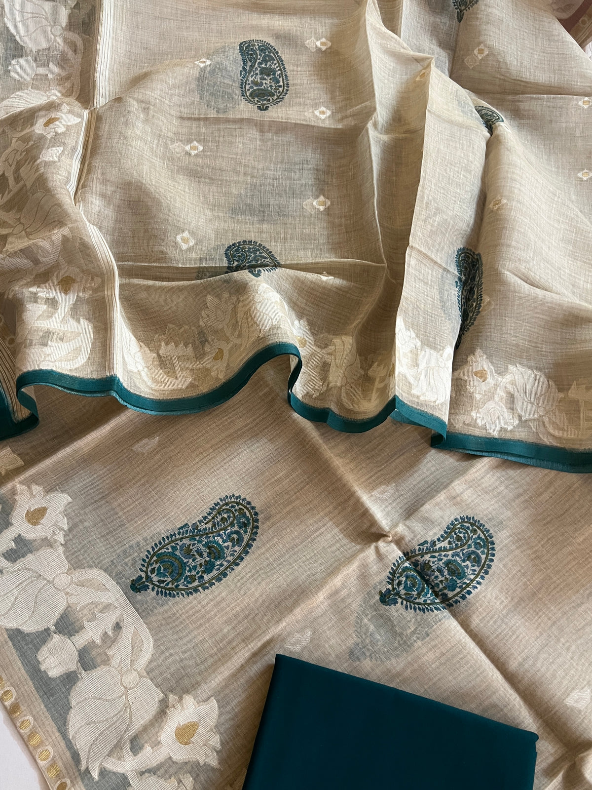 CHANDERI SILK SUIT (PH9629)