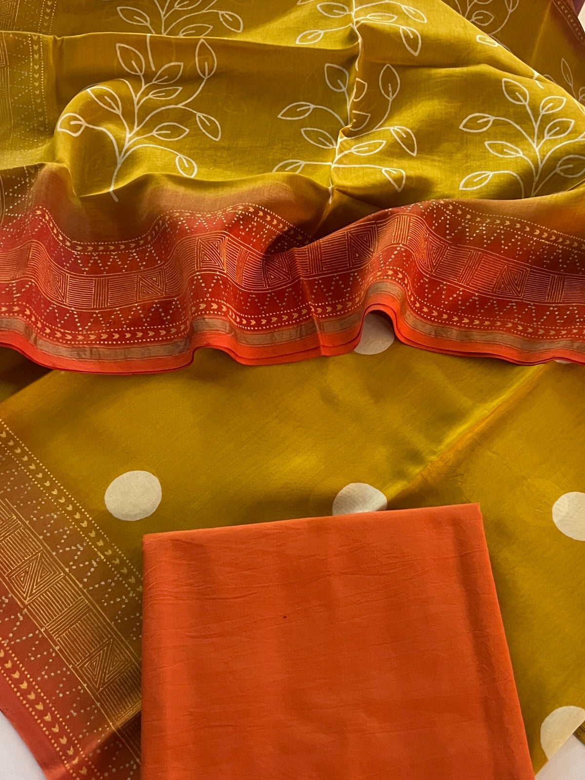 70 GRAM CHANDERI SILK SUIT (PH9734)